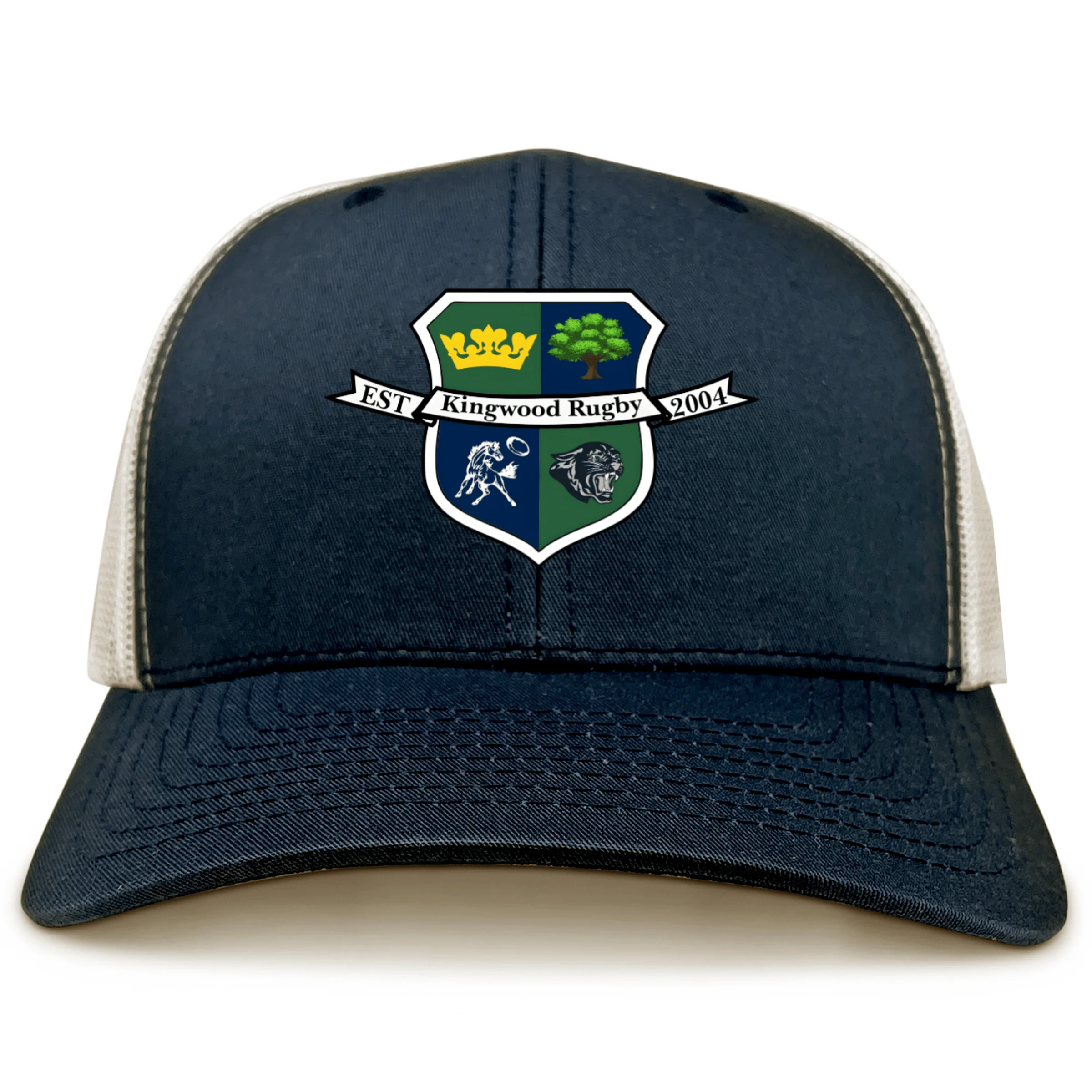Kingwood Rugby Retro Trucker Cap - Image 3