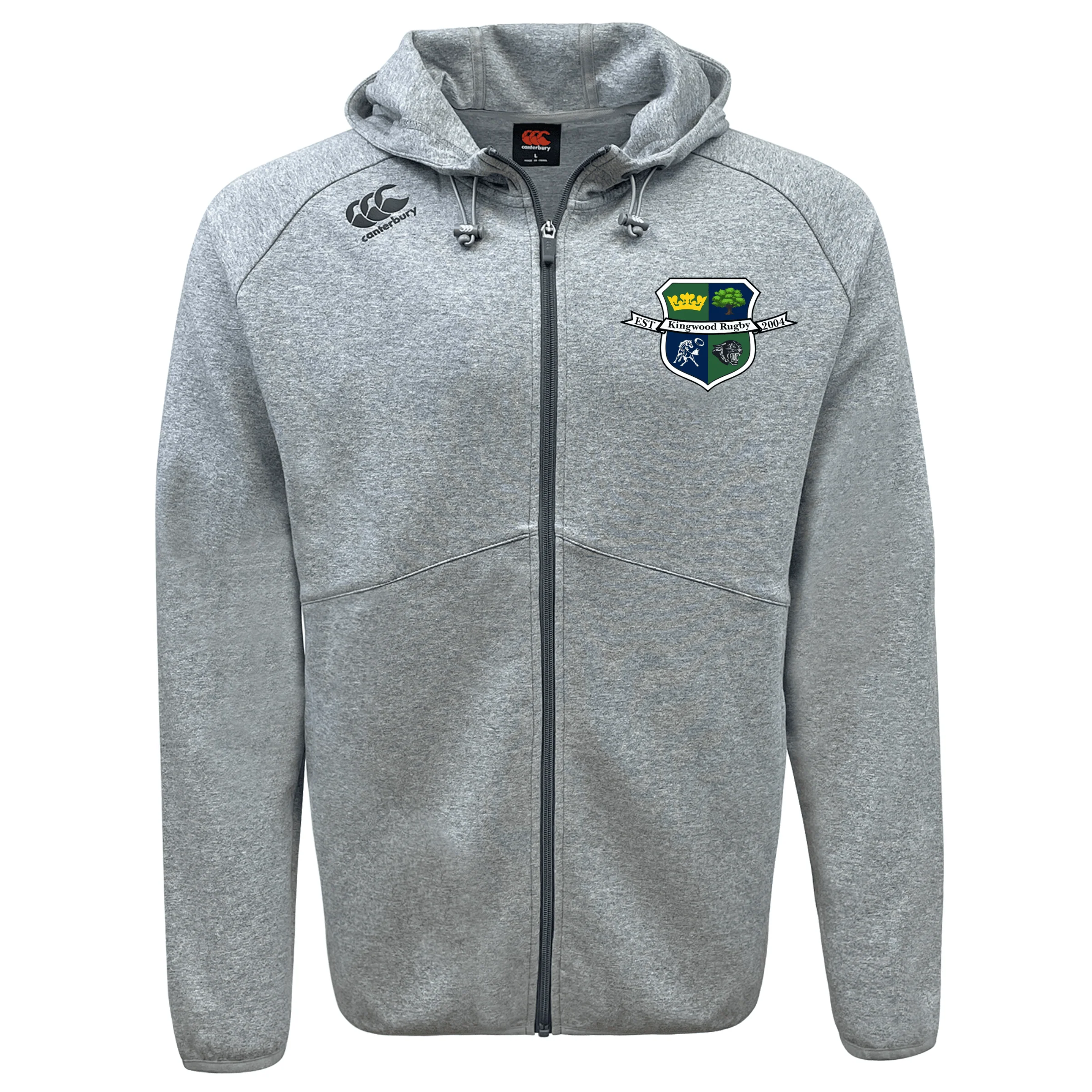 Kingwood Rugby Tempo Vapodri Full-Zip Hoodie by Canterbury