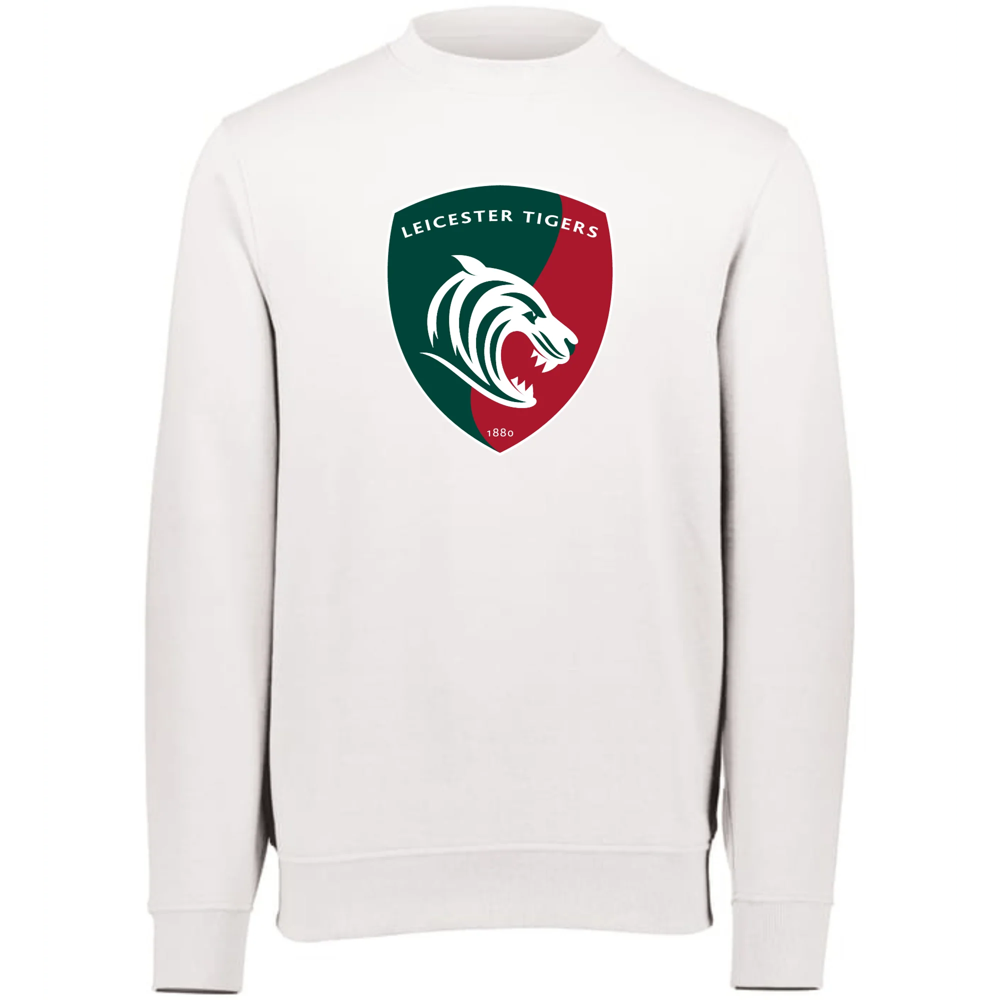 Leicester Tigers Fleece Crewneck Sweatshirt - Image 3