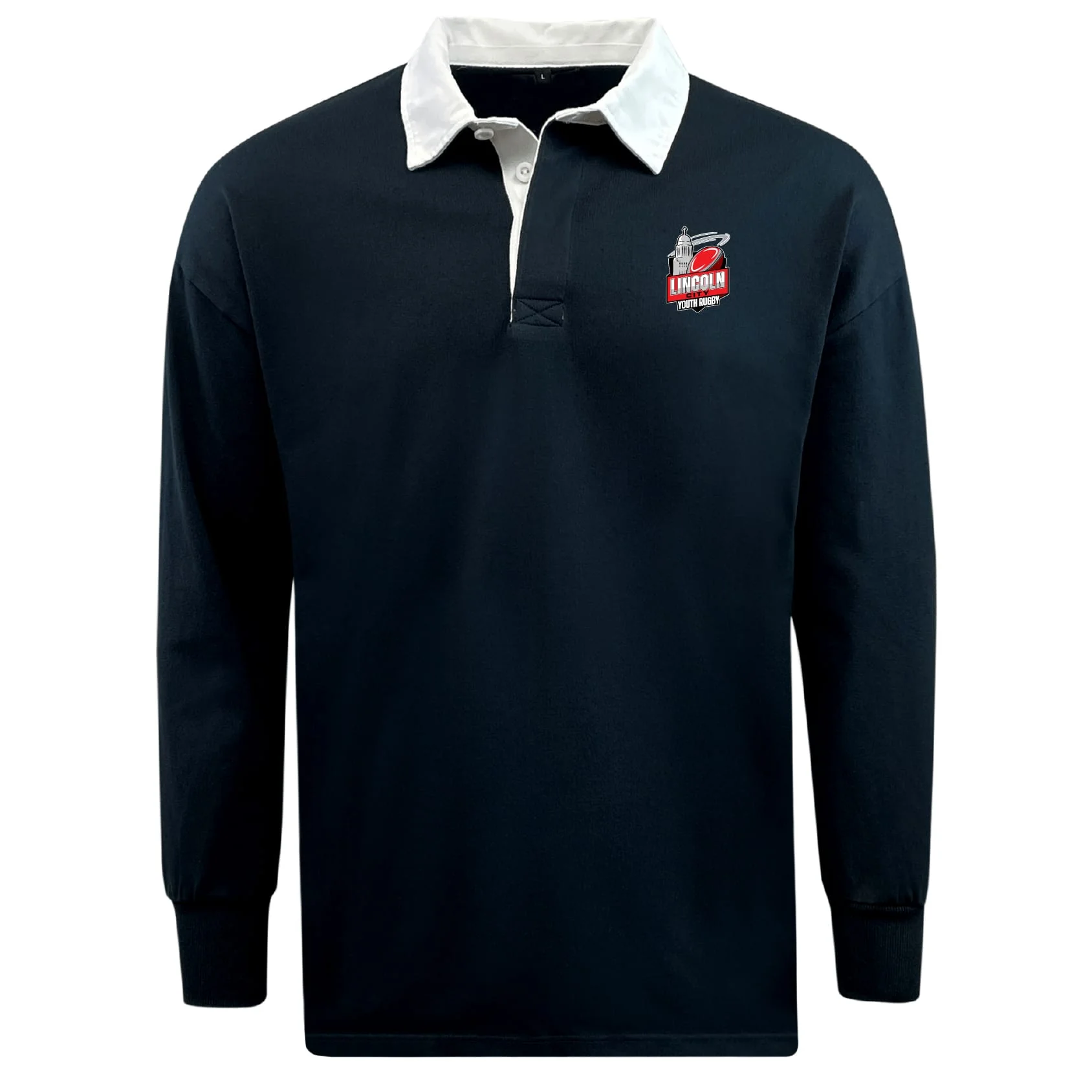 Lincoln City Youth Rugby Classic Long Sleeve Solid Rugby Jersey