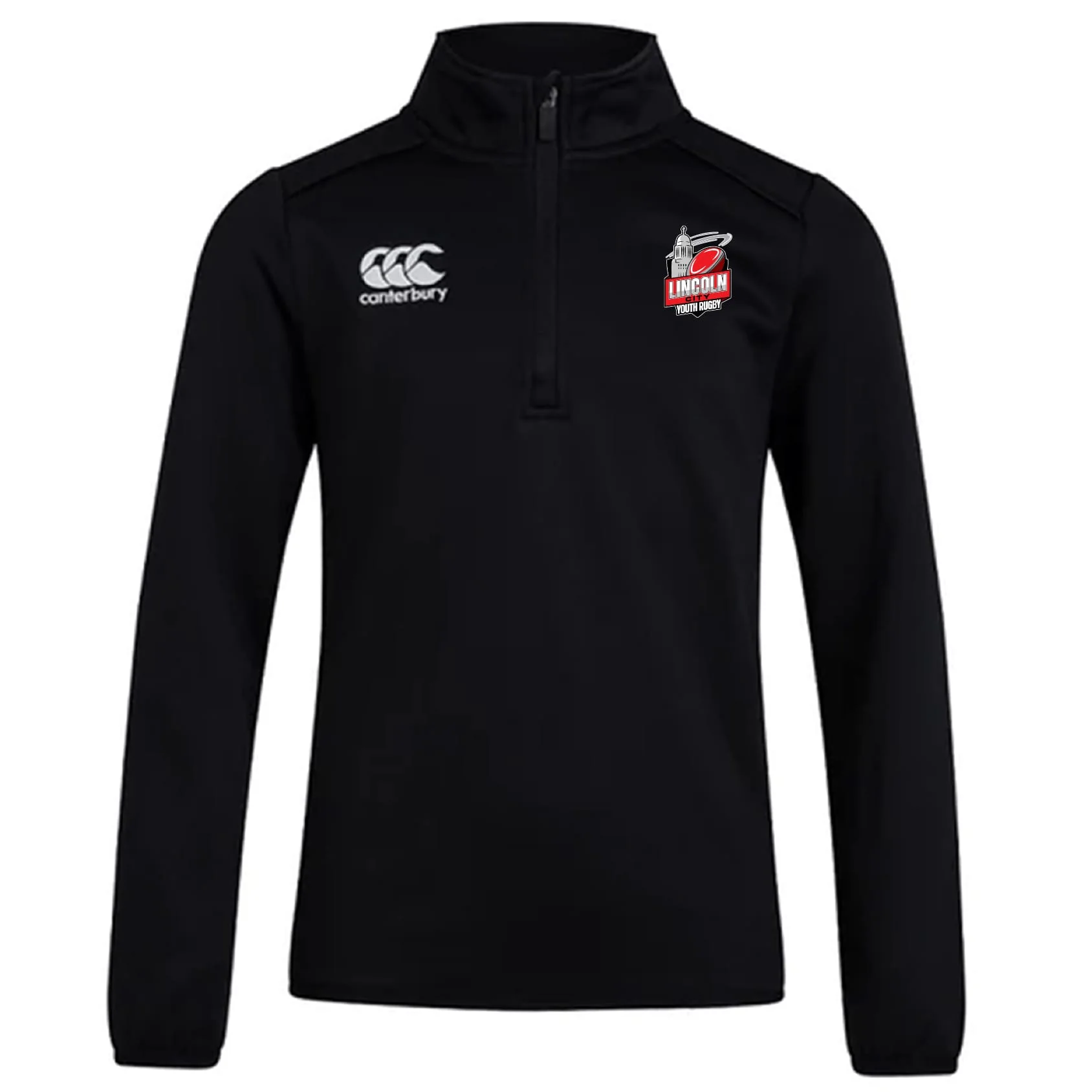 Lincoln City Youth Rugby Club 1/4 Zip Mid Layer Training Top by Canterbury
