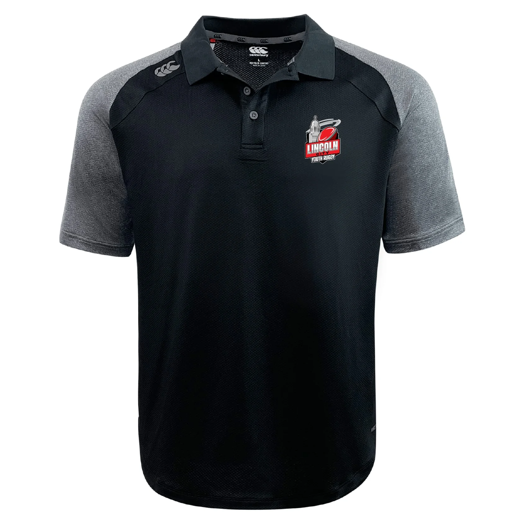 Lincoln City Youth Rugby Elite Polo by Canterbury