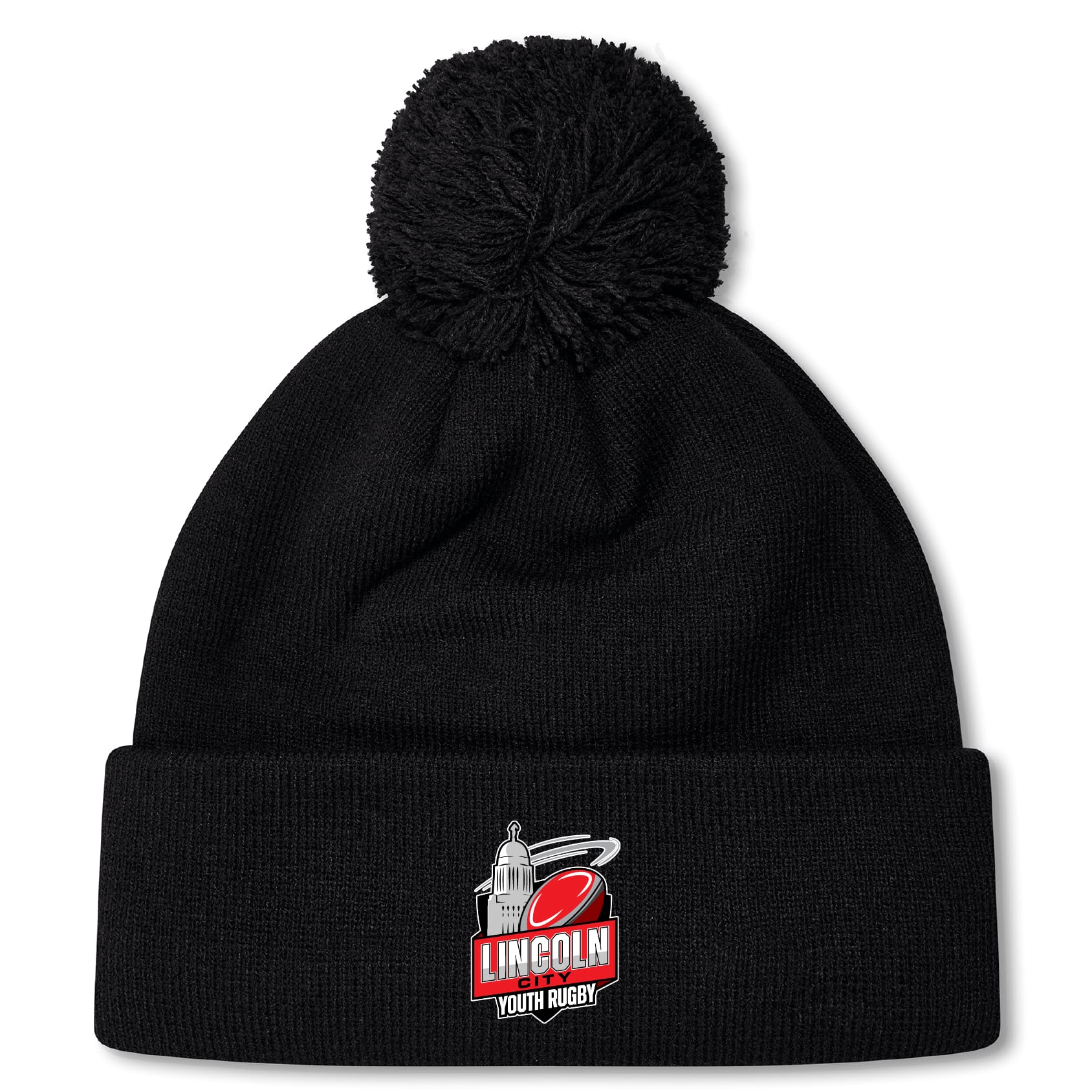 Lincoln City Youth Rugby Pom Pom Beanie by Canterbury