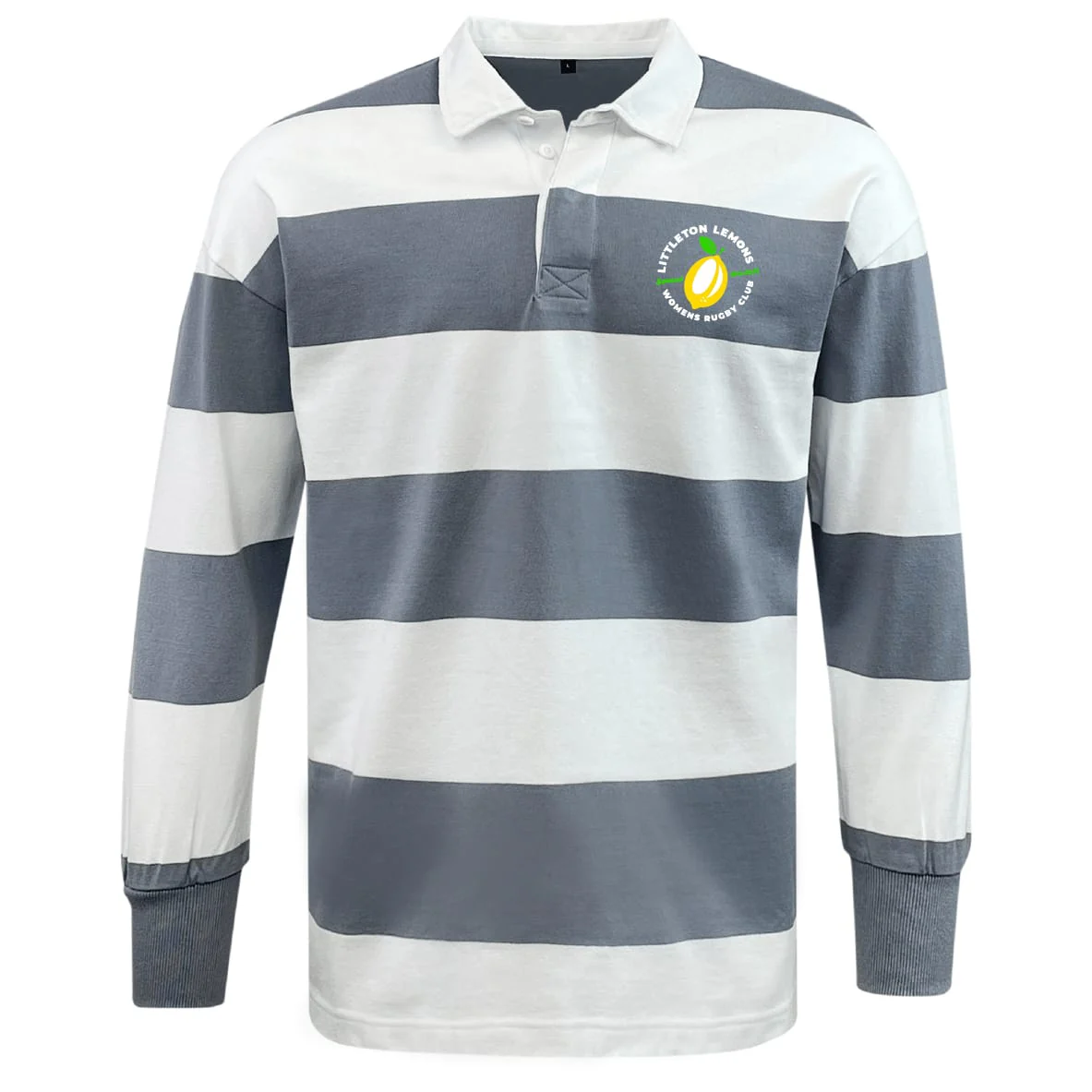 Littleton Women Rugby Club Classic Long Sleeve Hooped Rugby Jersey