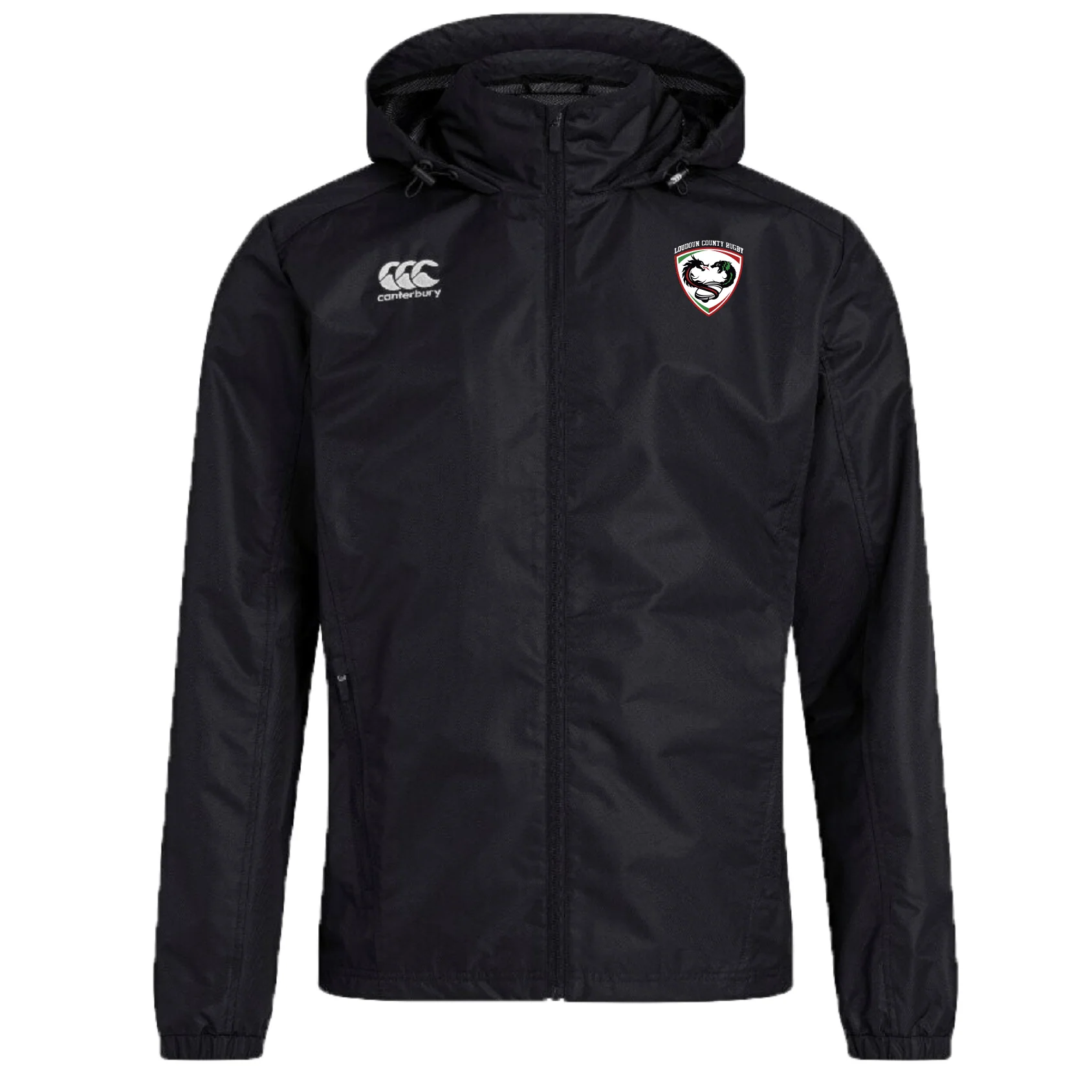 Loudoun Club Vaposhield Full Zip Rain Jacket by Canterbury - Image 2
