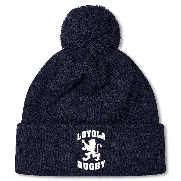 Loyola Rugby Pom Pom Beanie by Canterbury