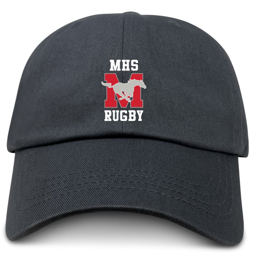 Memorial High School Adult Low-Profile Cotton Twill Dad Cap - Image 2