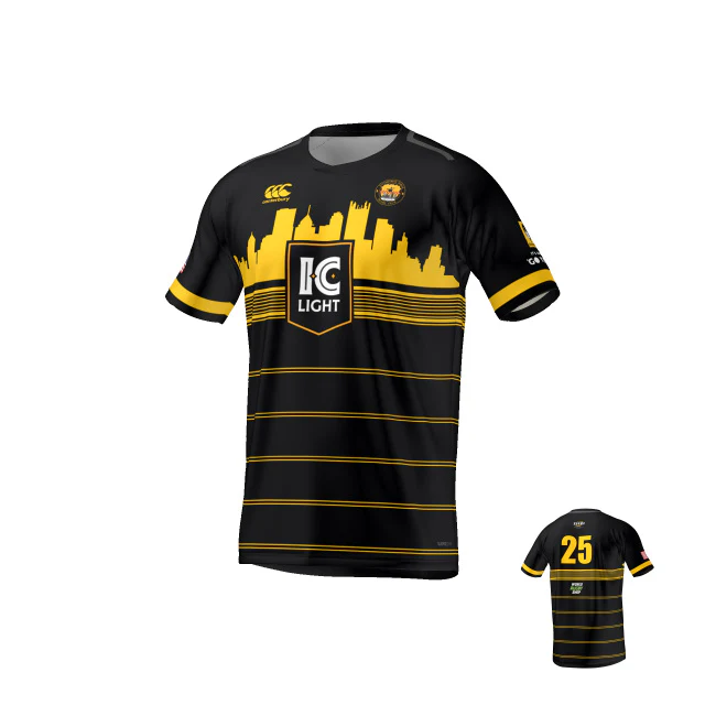 Pittsburgh Forge Canterbury Black MENS MAKA JERSEY REGULAR