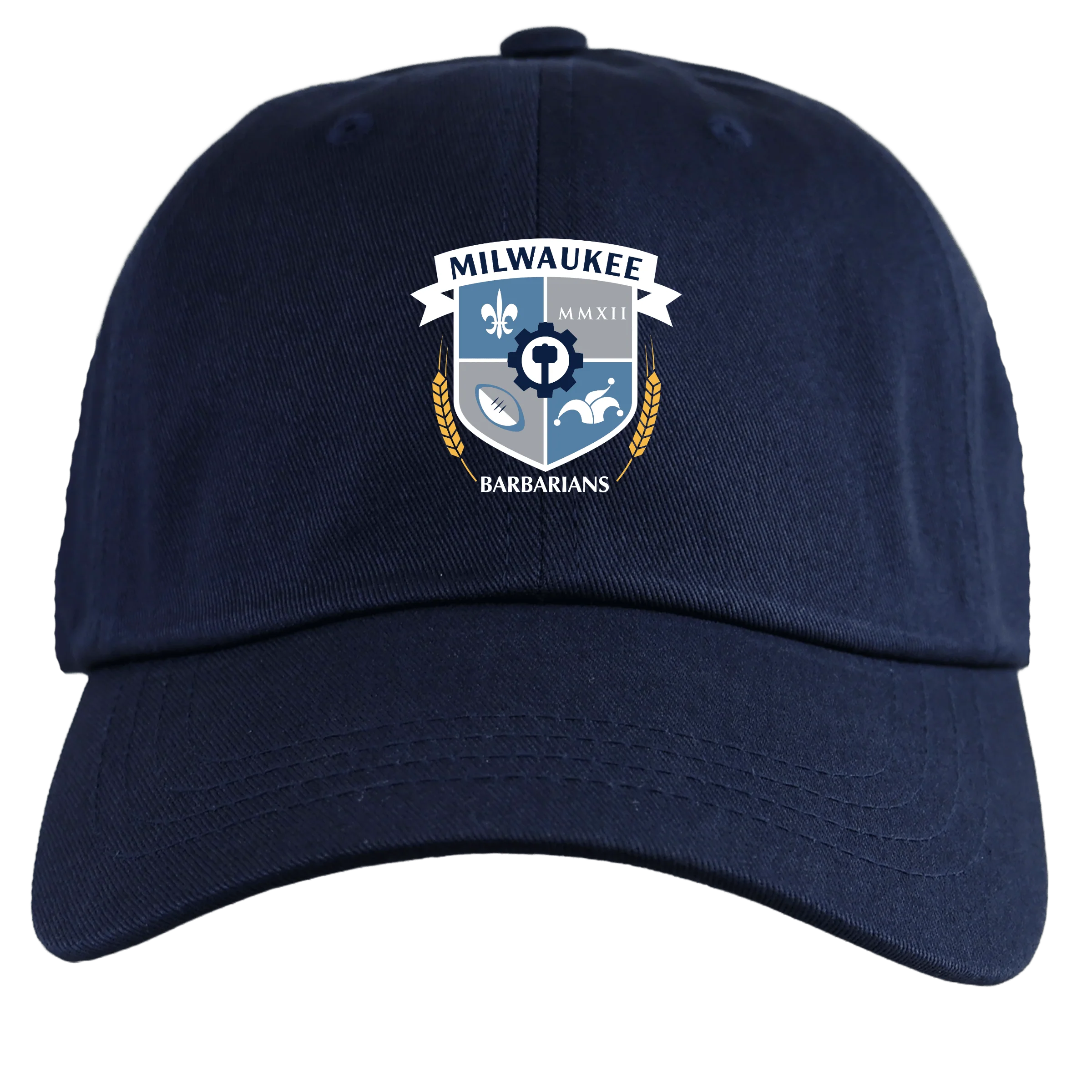 Milwaukee Barbarians Rugby Adult Low-Profile Cotton Twill Dad Cap - Image 2