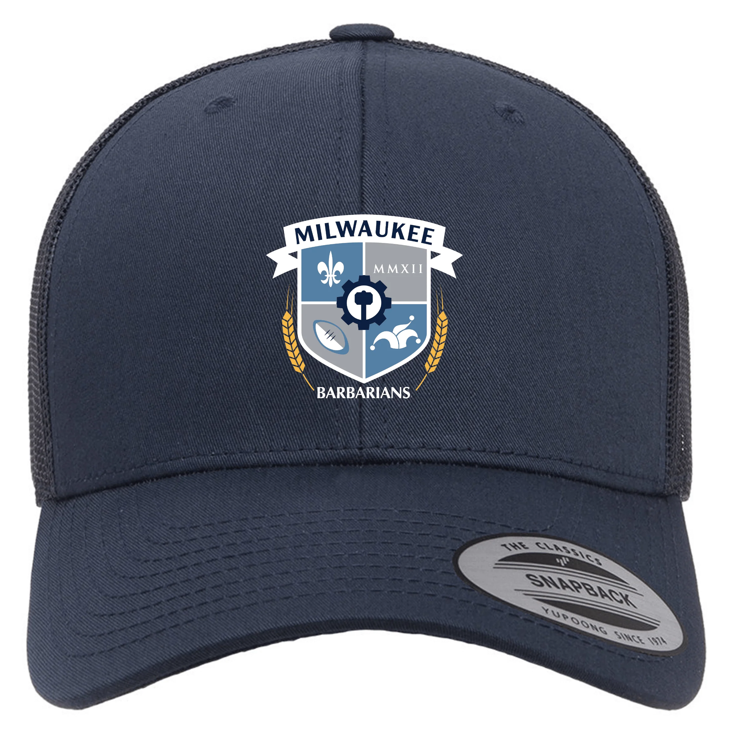 Milwaukee Barbarians Rugby Retro Trucker Cap - Image 2