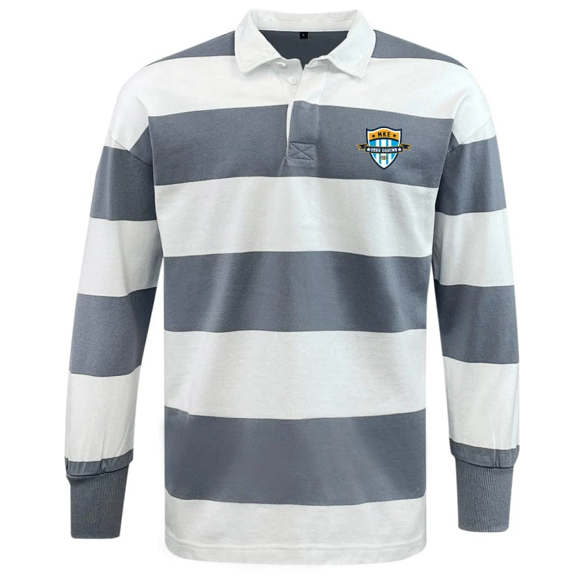 Milwaukee Beer Barons RFC Classic Long Sleeve Hooped Rugby Jersey