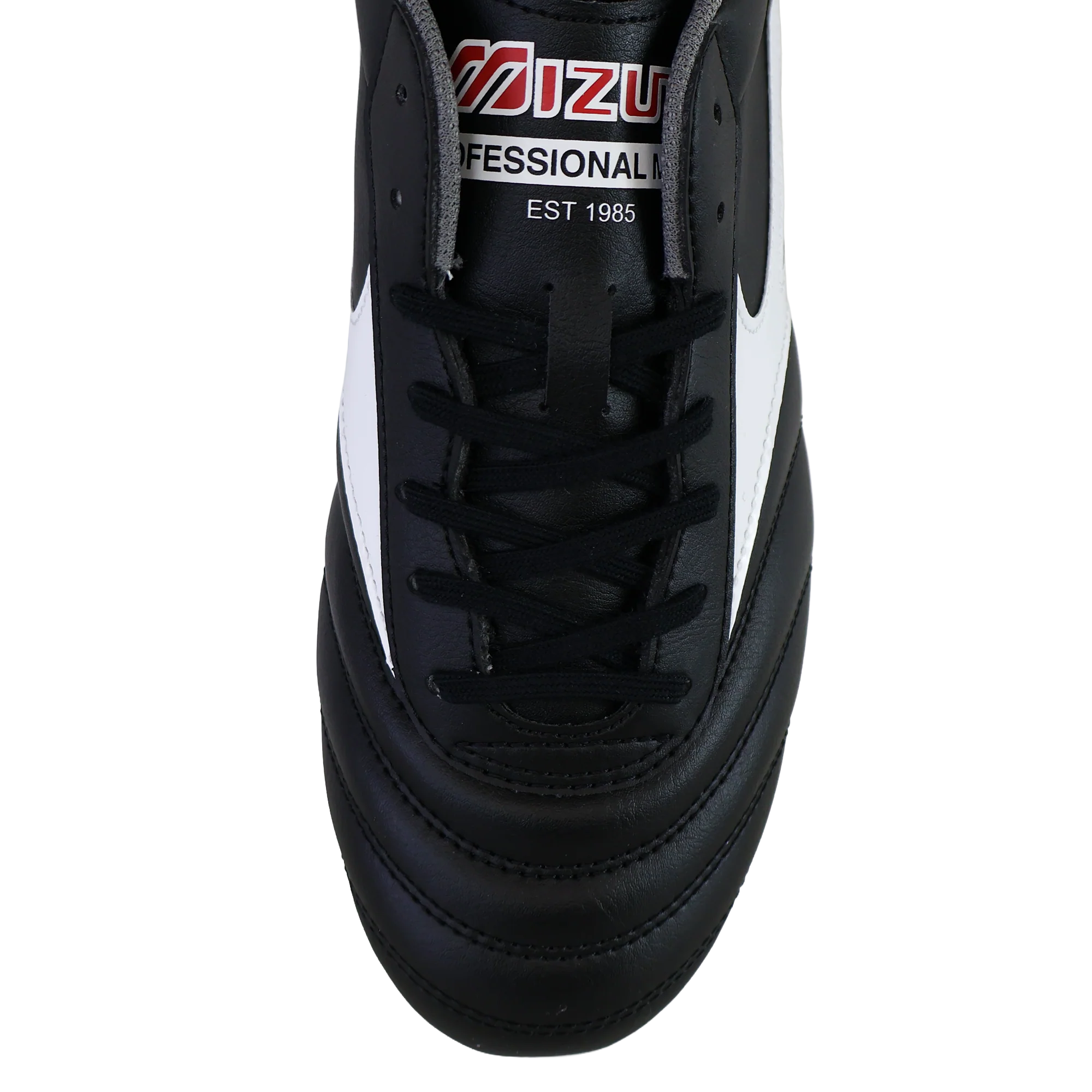 Mizuno Morelia II Club FG - Black/White/Red - Image 5