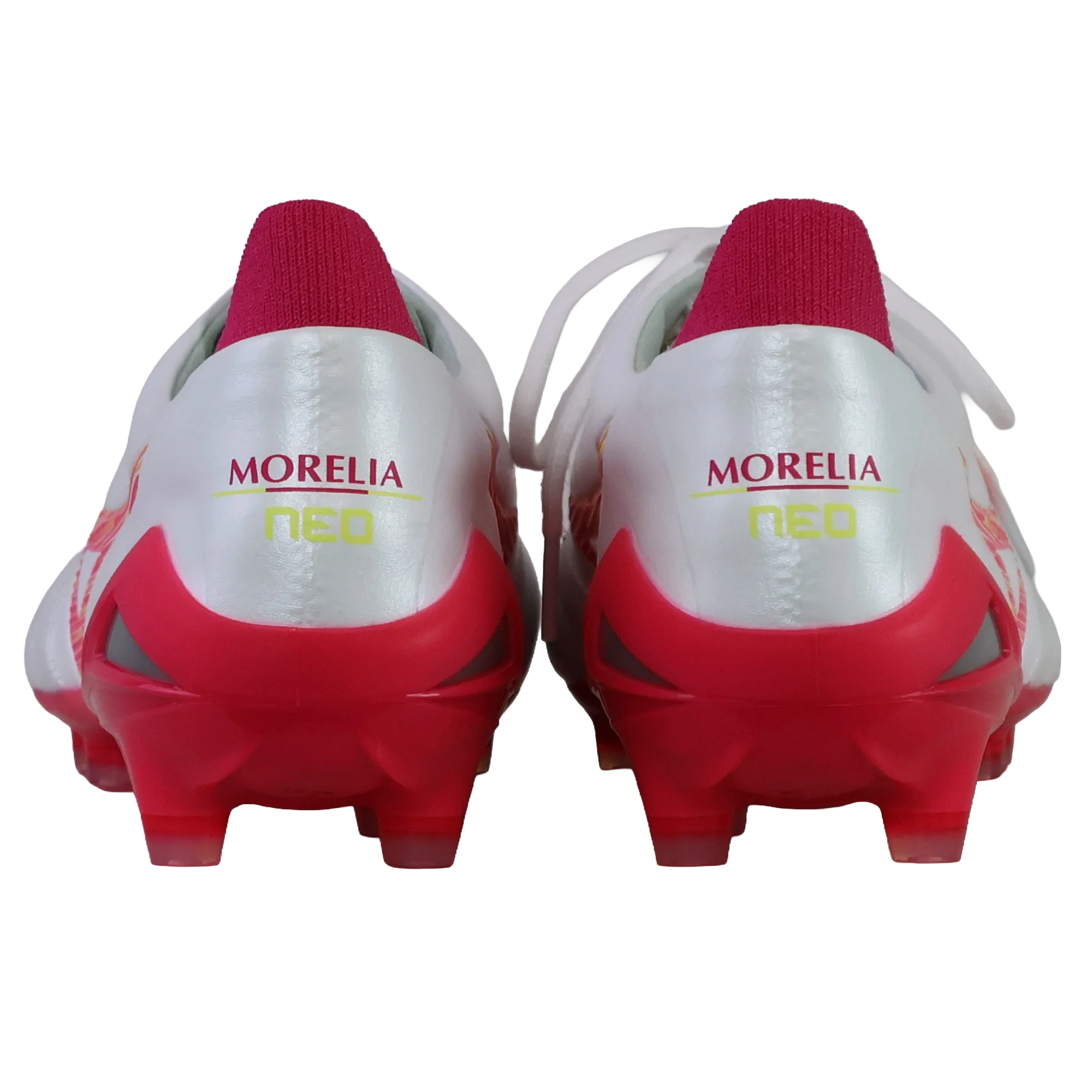 Mizuno Morelia Neo IV FG - White/Pink Tetra/Fuchsia Purple - Image 7
