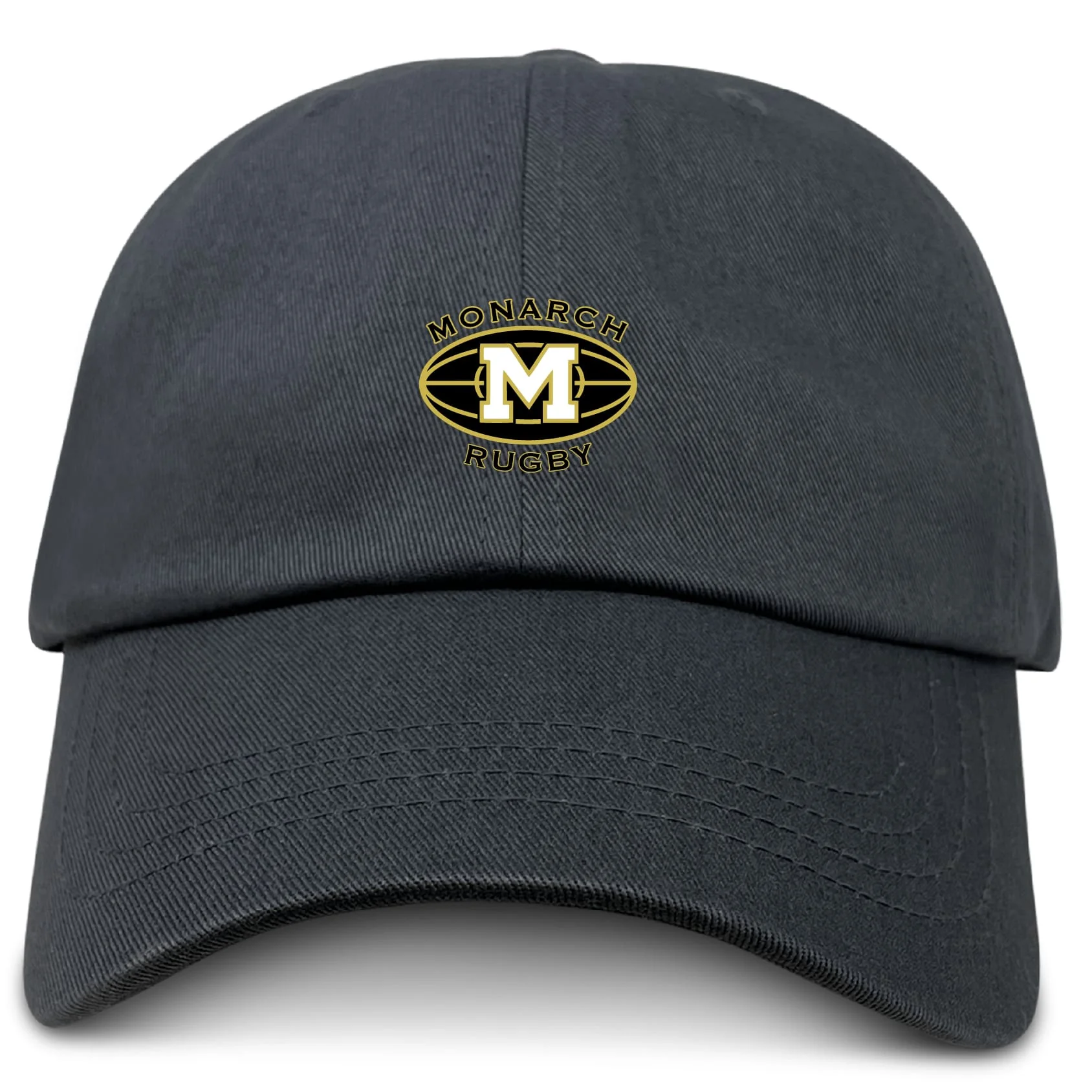 Monarch Rugby Club Adult Low-Profile Cotton Twill Dad Cap - Image 2