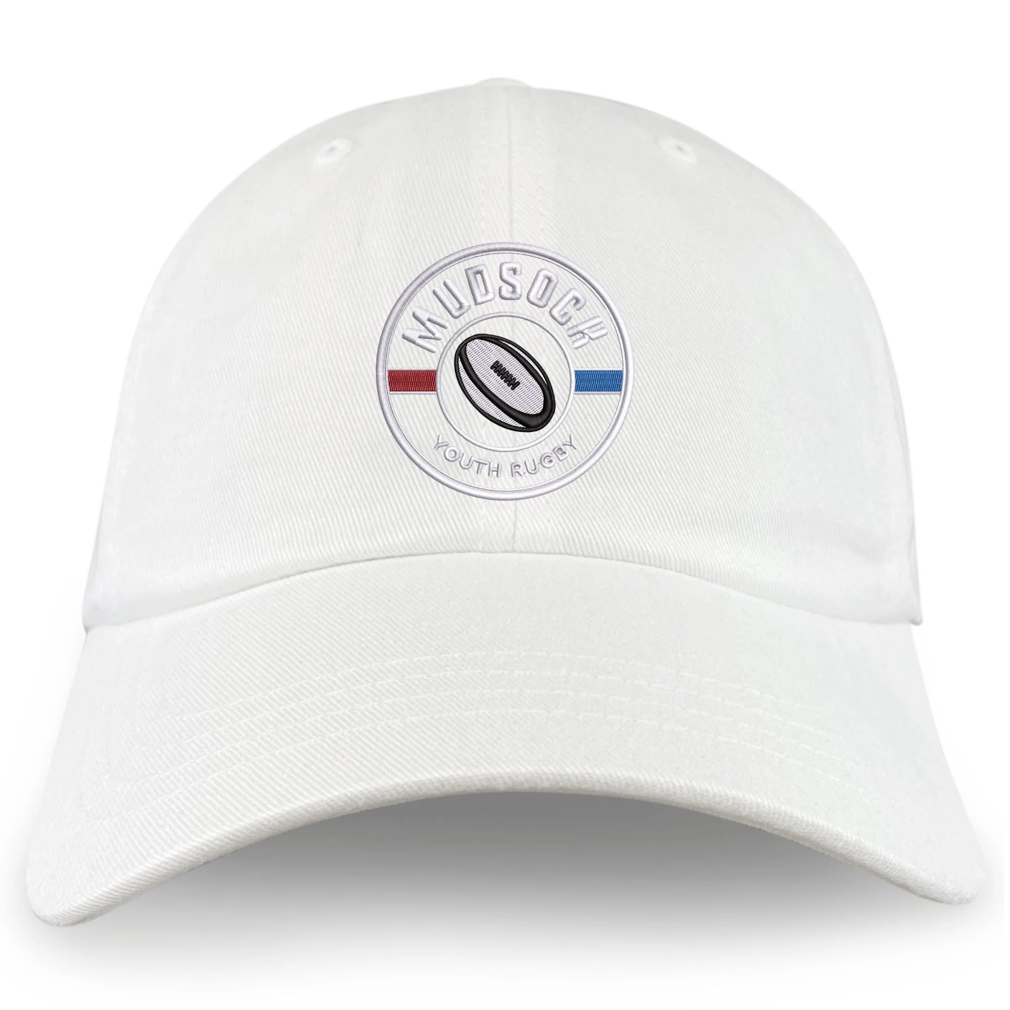 Mudsock Rugby Adult Low-Profile Cotton Twill Dad Cap - Image 3