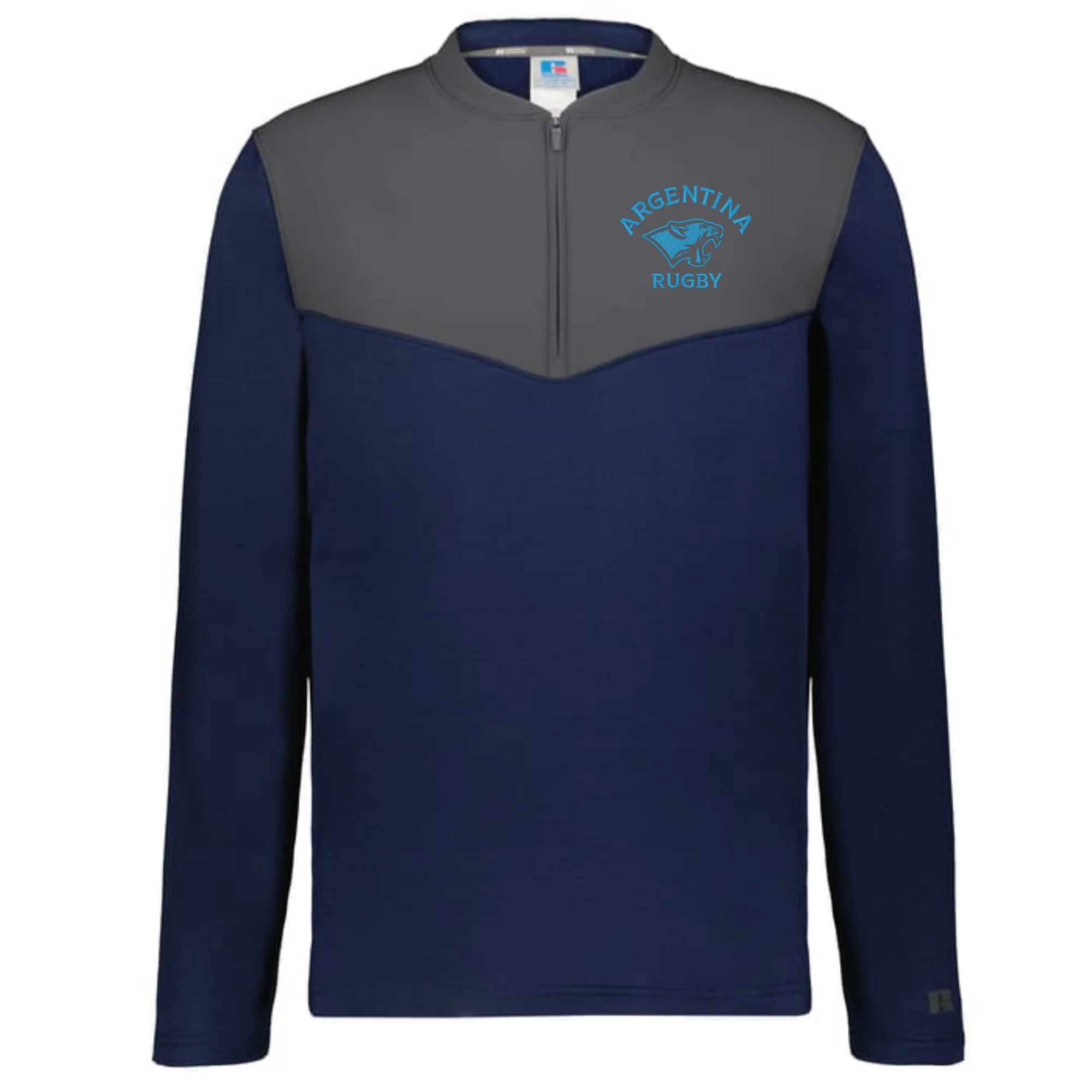 Nations of Rugby Argentina Sideline Grid 1/4 Zip Pullover
