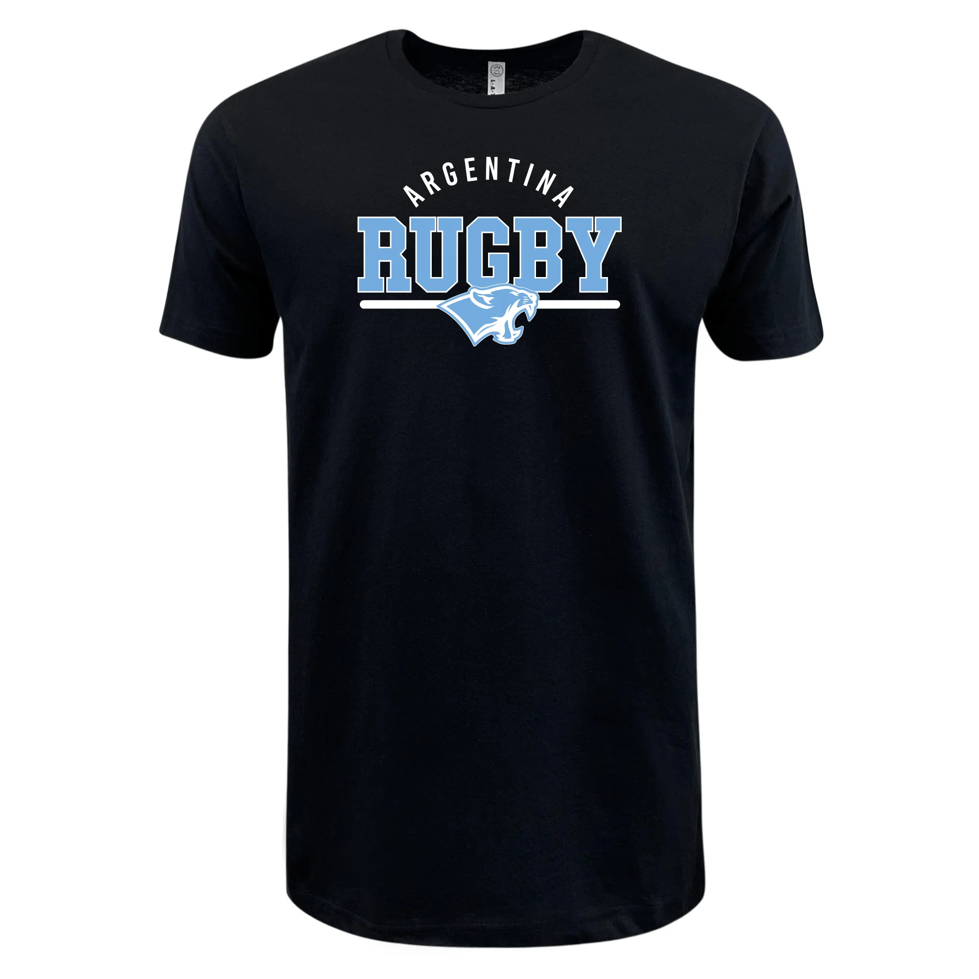 Nations of Rugby Argentina Wordmark Supersoft Tee - Image 3