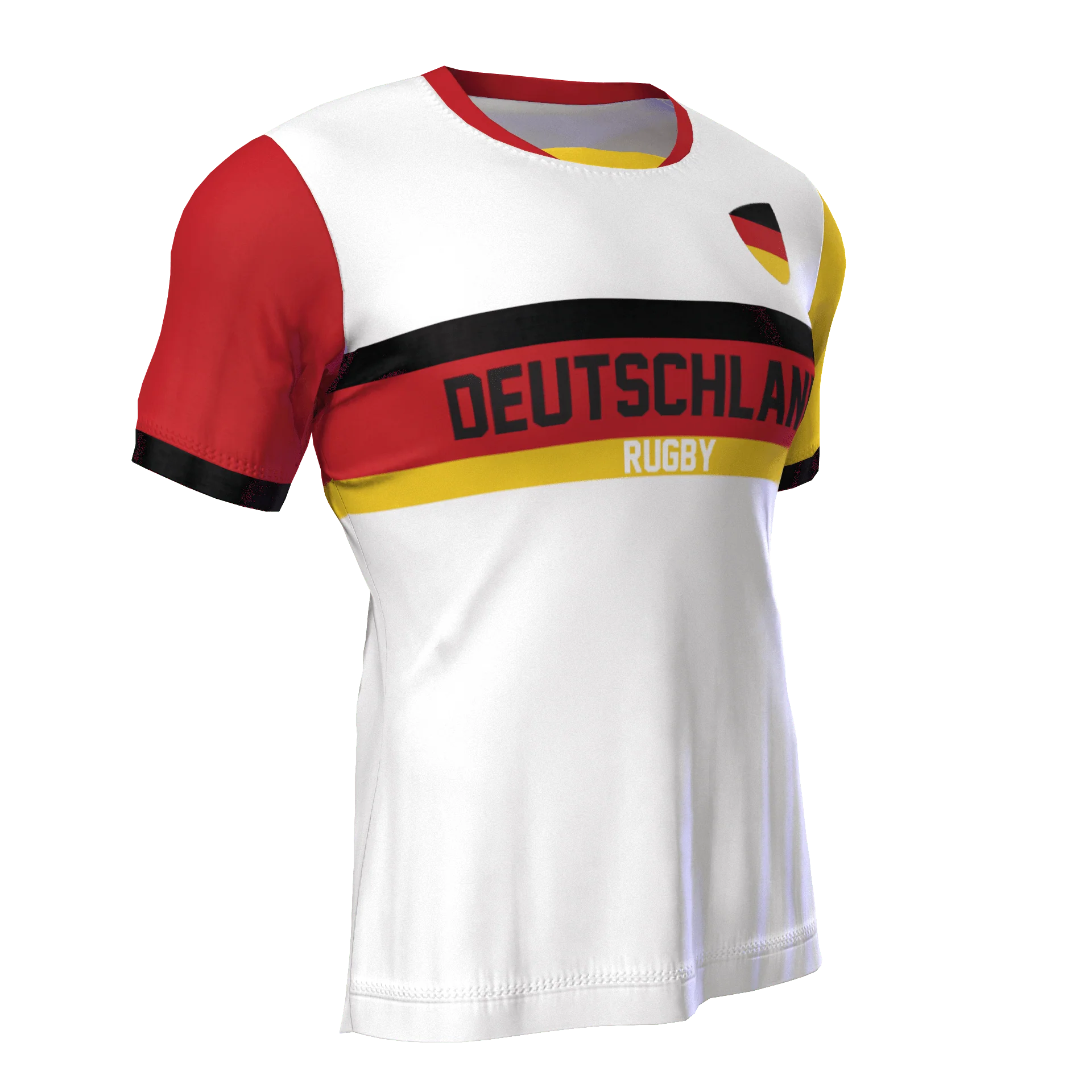 Nations of Rugby Deutschland Rugby Supporters Jersey - Image 2