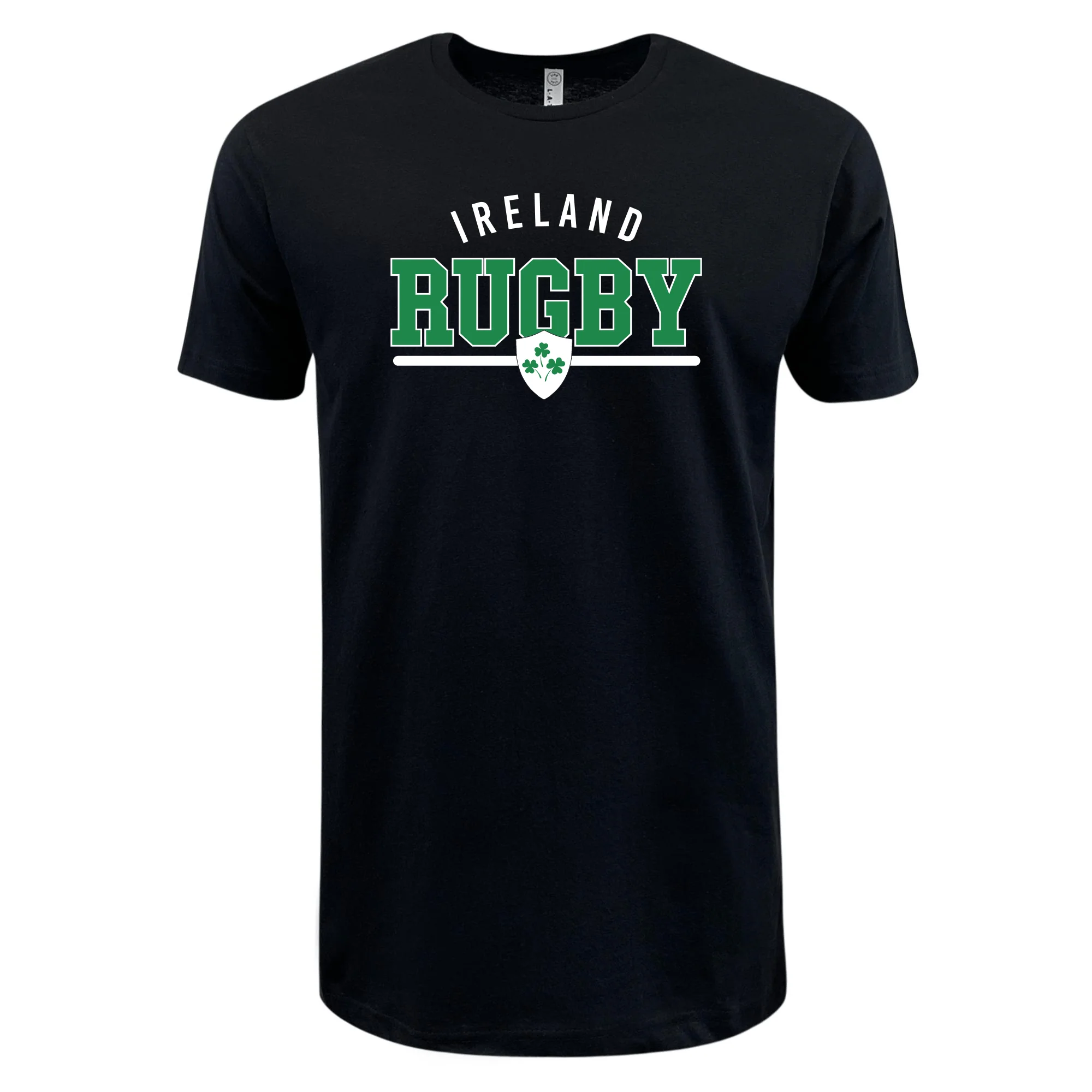Nations of Rugby Ireland Wordmark Supersoft Tee - Image 2