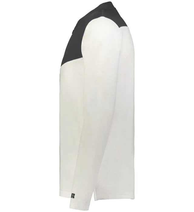 Nations of Rugby Scotland Sideline Grid 1/4 Zip Pullover - Image 7