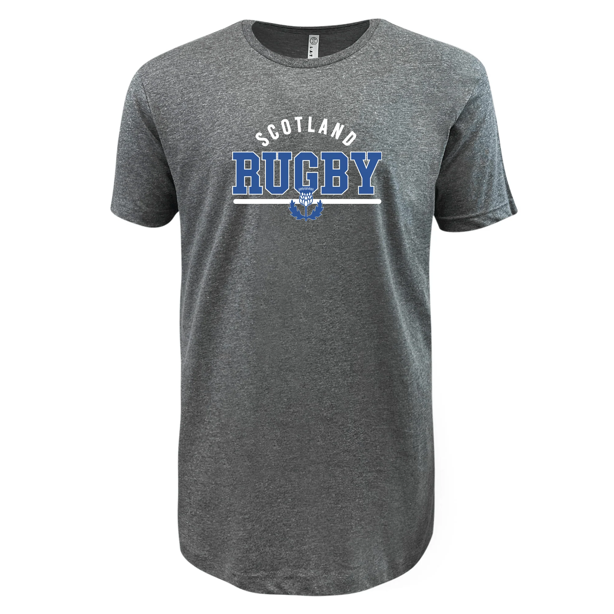 Nations of Rugby Scotland Wordmark Supersoft Tee - Image 2