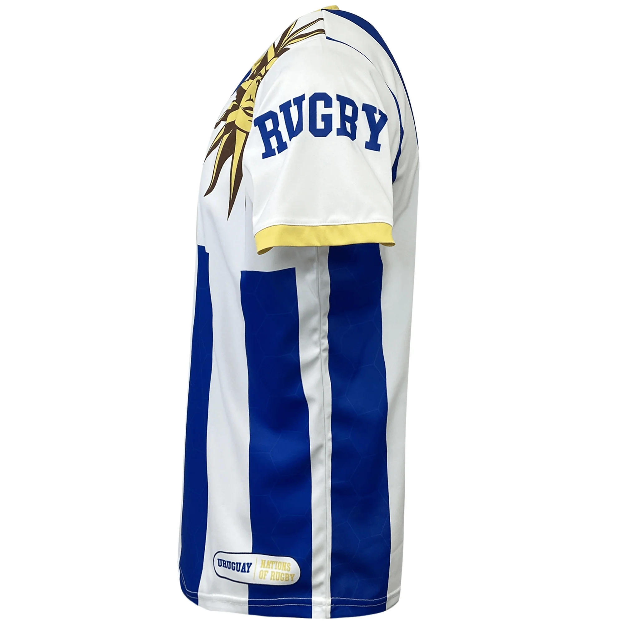 Nations of Rugby Uruguay Rugby Sevens Flag Jersey - Image 4