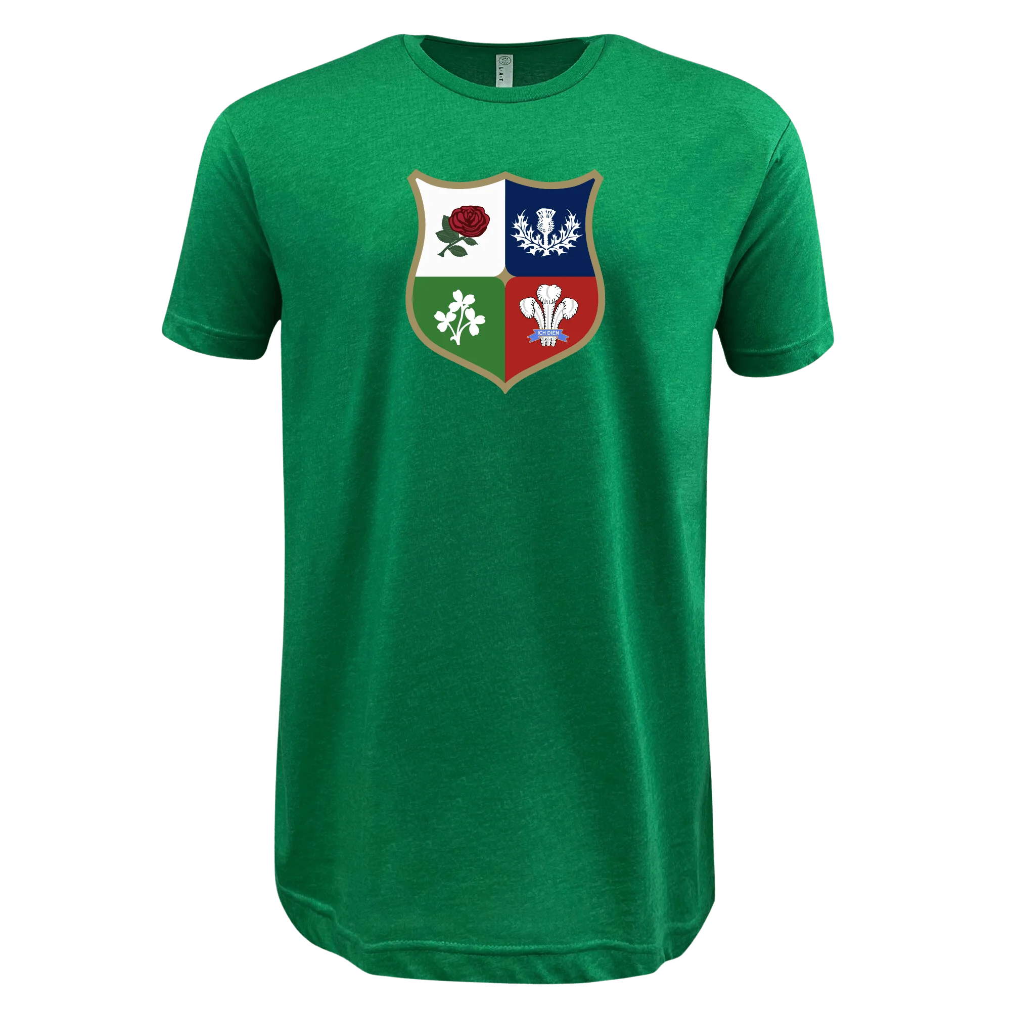 Nations of Rugby Vintage British & Irish Lions Supersoft Tee - Image 2