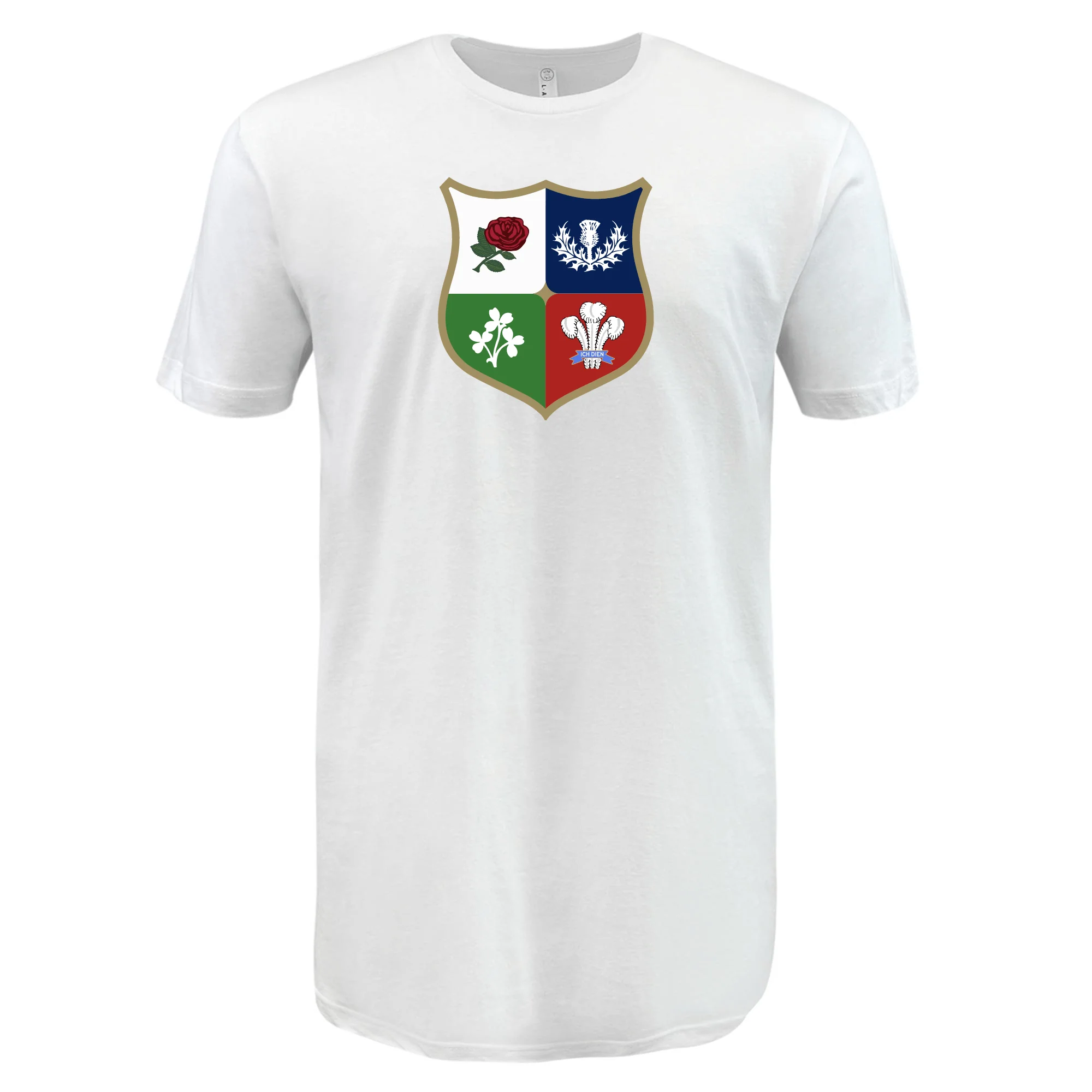 Nations of Rugby Vintage British & Irish Lions Supersoft Tee - Image 3
