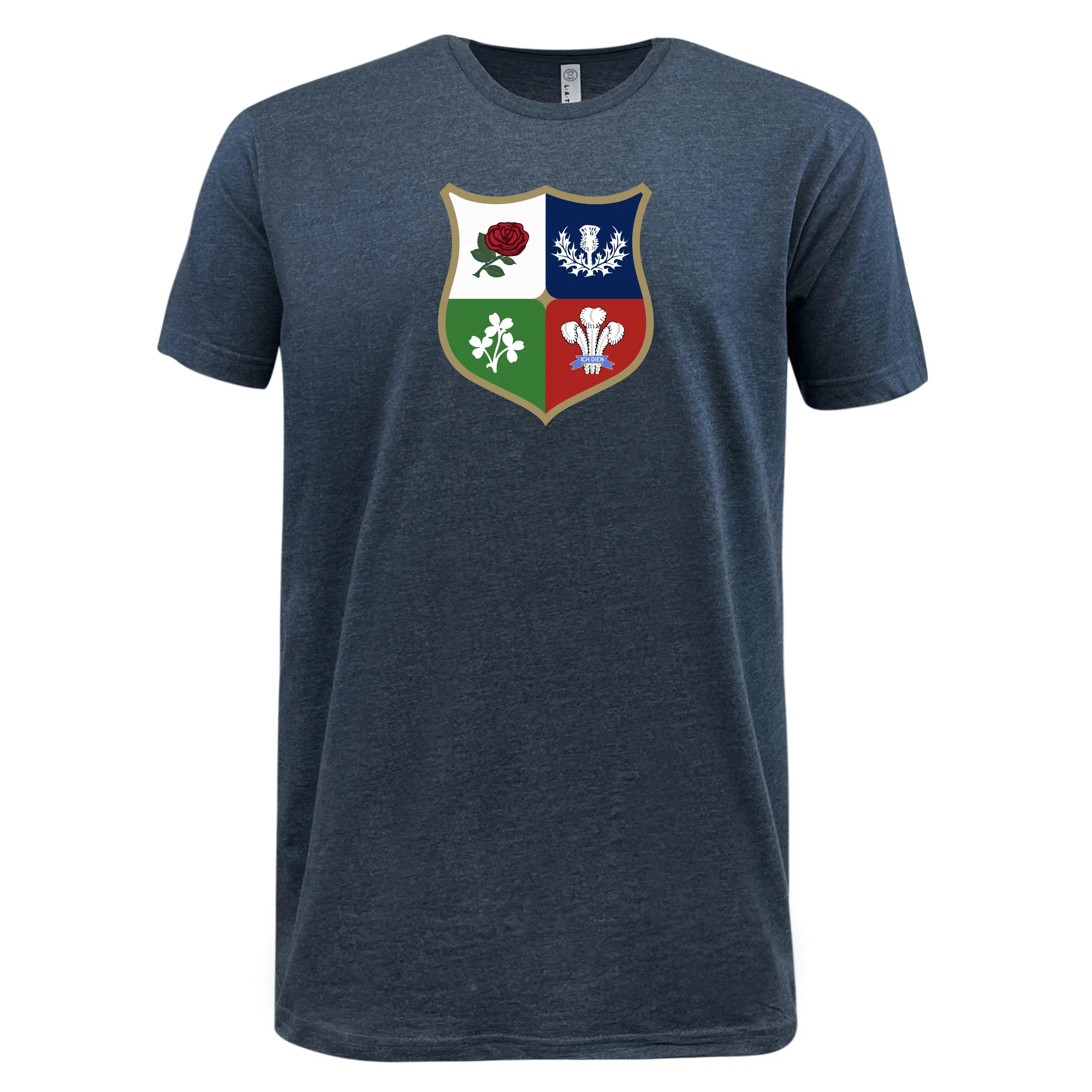 Nations of Rugby Vintage British & Irish Lions Supersoft Tee - Image 4