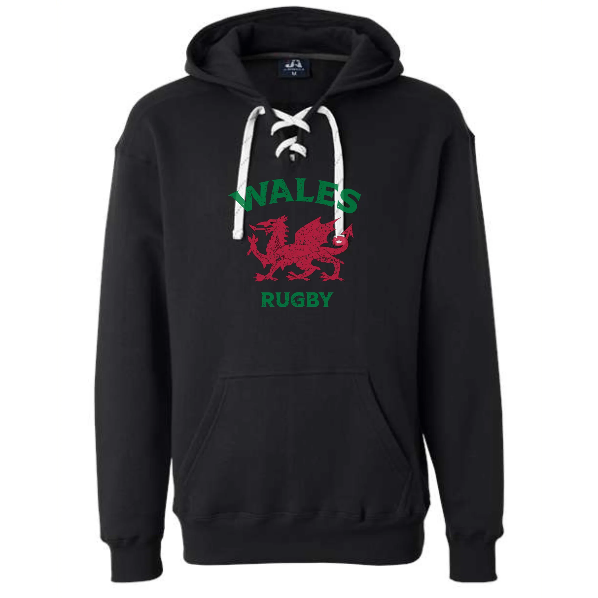 Nations of Rugby Wales Rugby Hockey Hoodie - Image 3