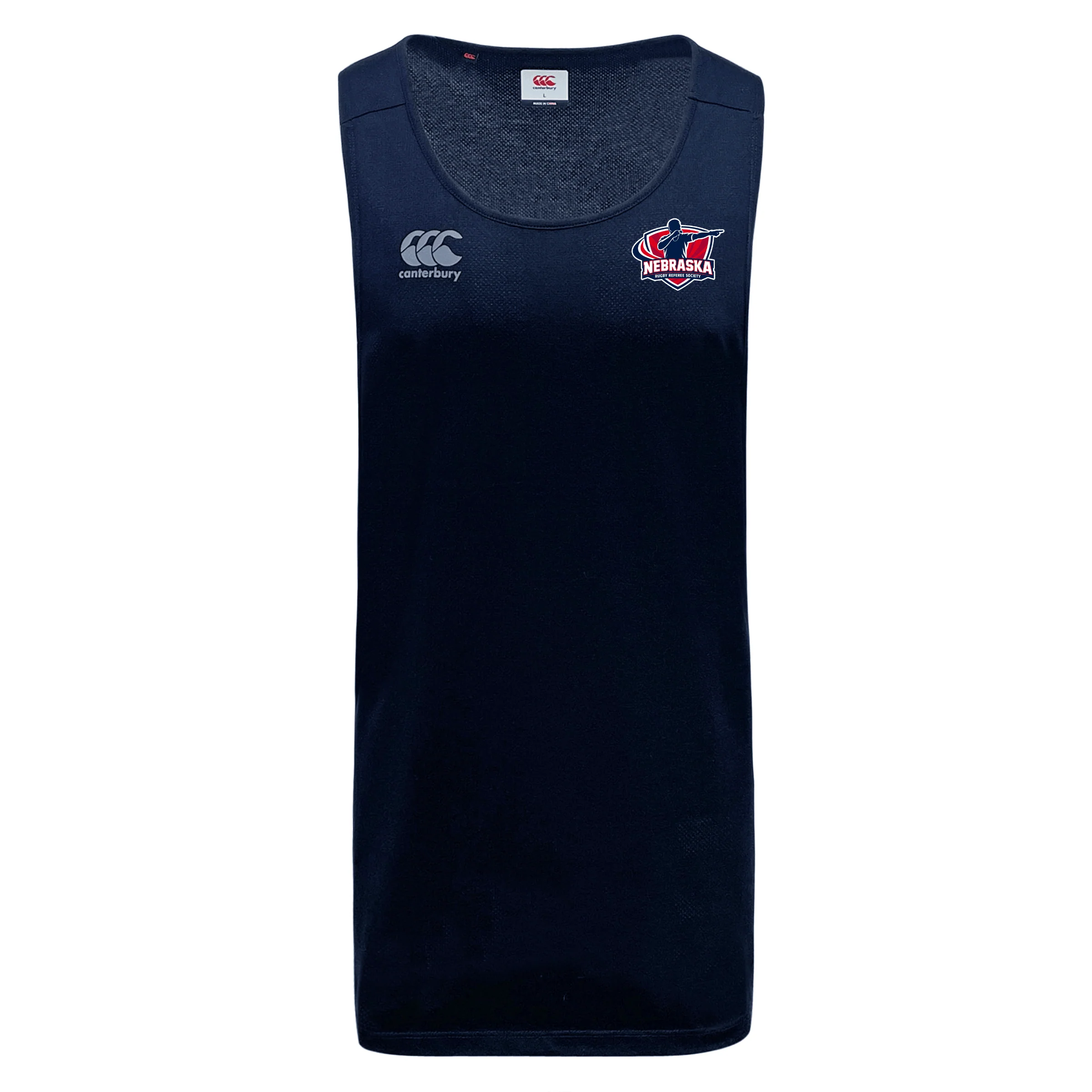 Nebraska Rugby Referee Society Club Dry Singlet by Canterbury