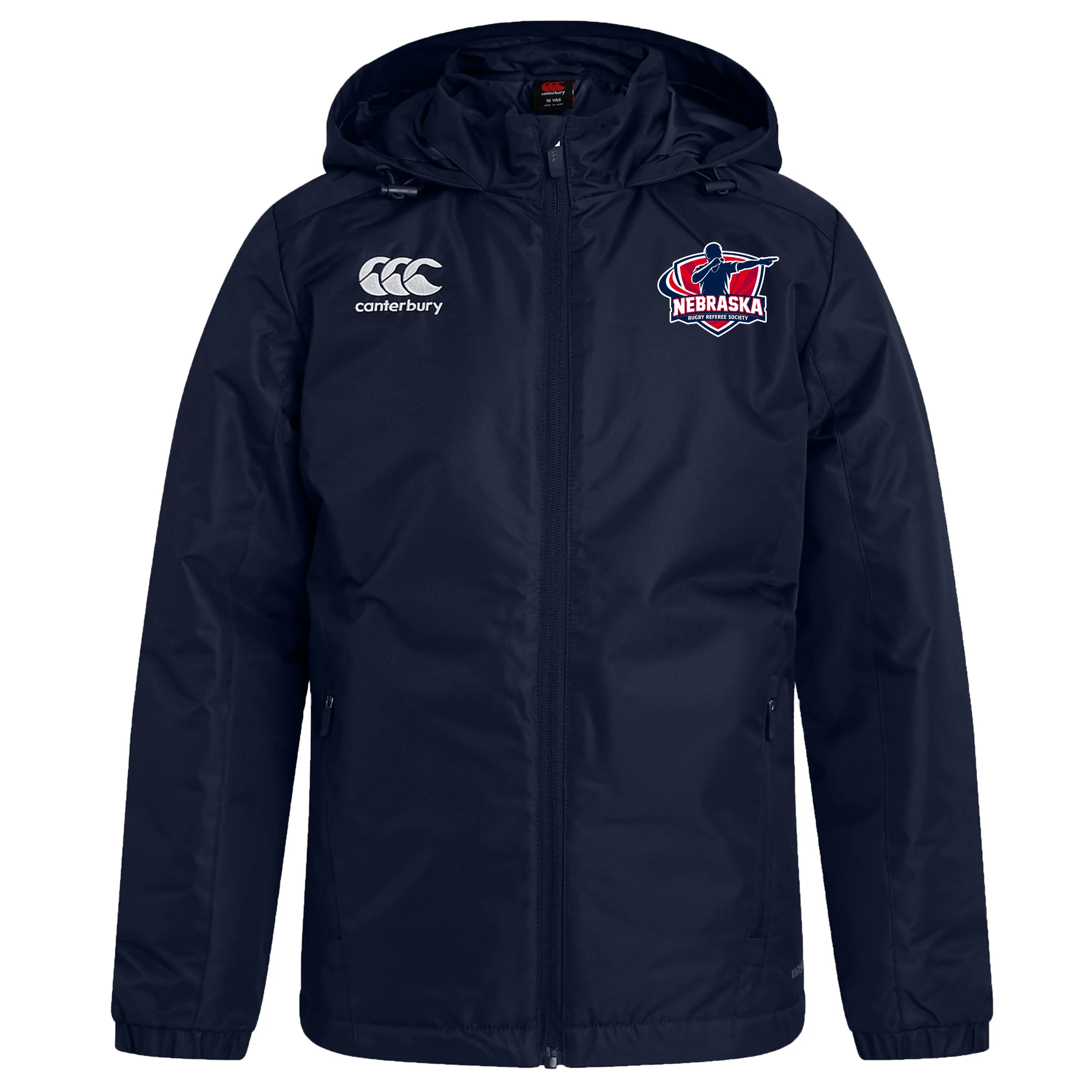 Nebraska Rugby Referee Society Club Vaposhield Stadium Jacket by Canterbury