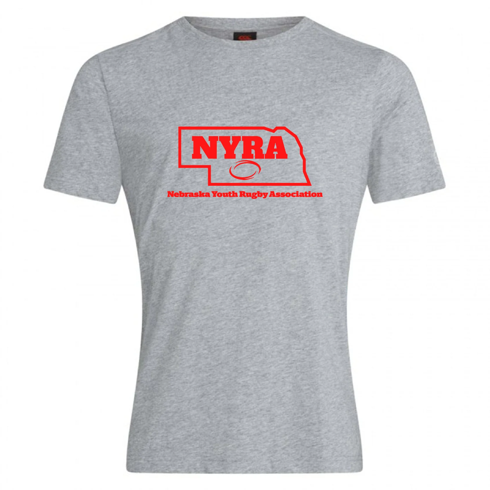 Nebraska Youth Rugby Association Club Plain Tee by Canterbury - Image 3