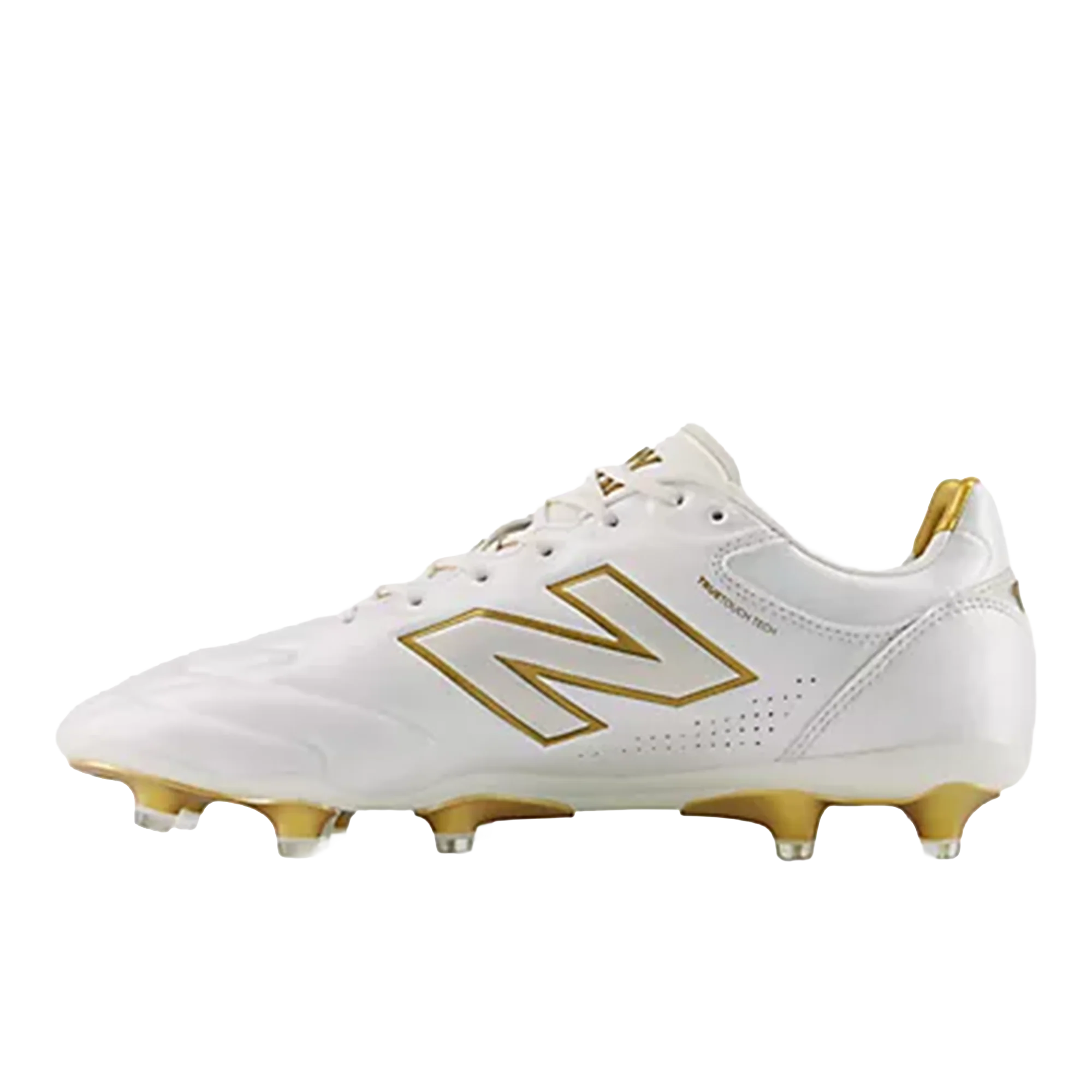 New Balance 442 Elite FG v3 - Sea Salt/Gold Metallic - Image 3