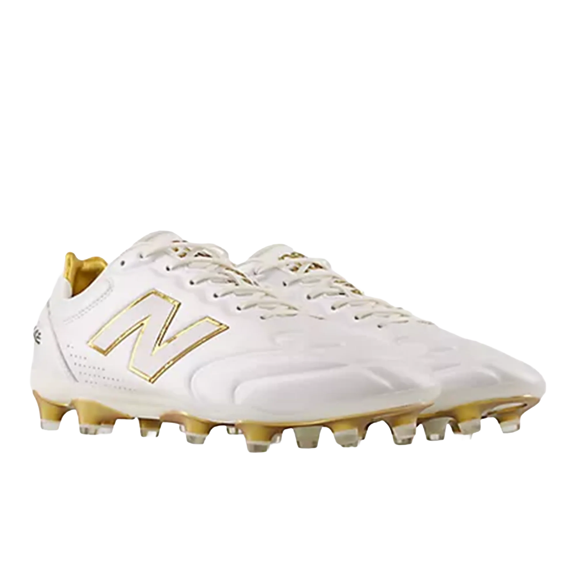 New Balance 442 Elite FG v3 - Sea Salt/Gold Metallic - Image 5