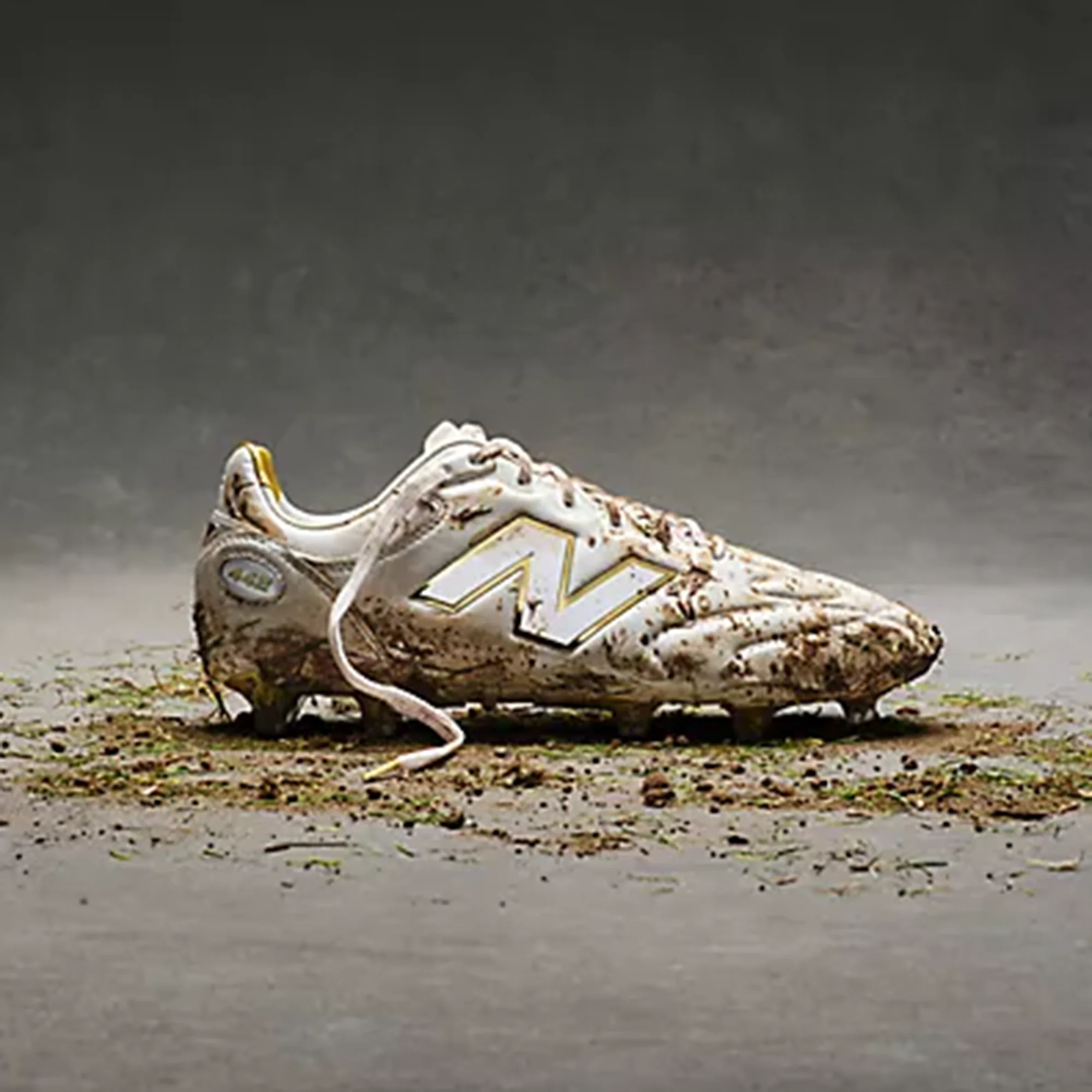 New Balance 442 Elite FG v3 - Sea Salt/Gold Metallic - Image 8