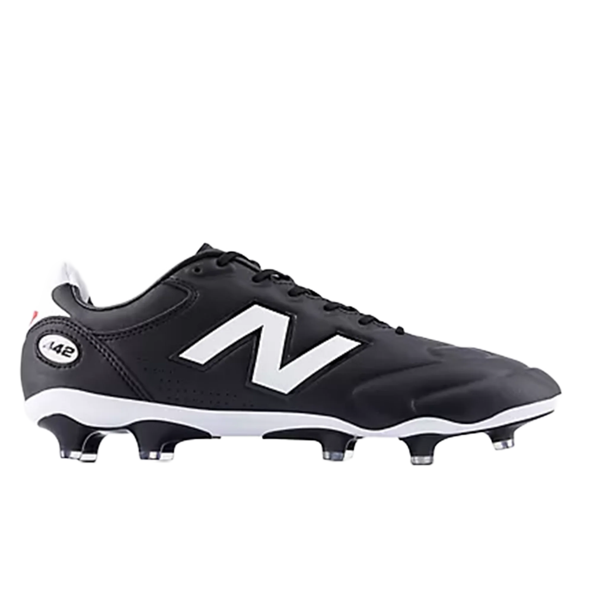New Balance Wide 442 Elite FG v3 - Black/White - Image 2