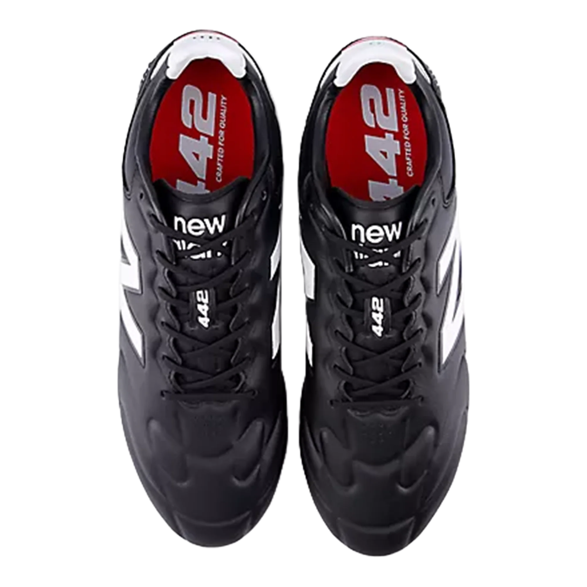 New Balance Wide 442 Elite FG v3 - Black/White - Image 4