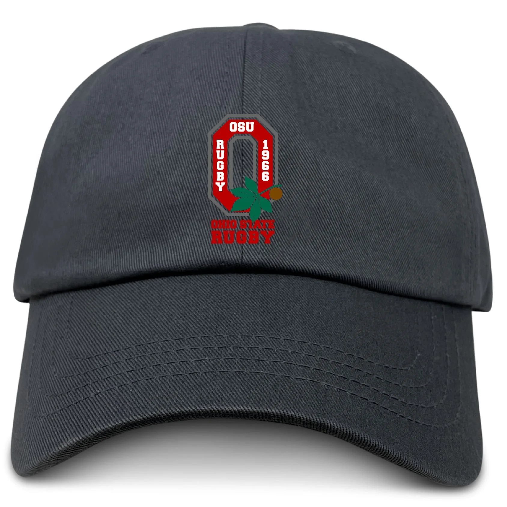 Ohio State University Alumni Adult Low-Profile Cotton Twill Dad Cap - Image 2