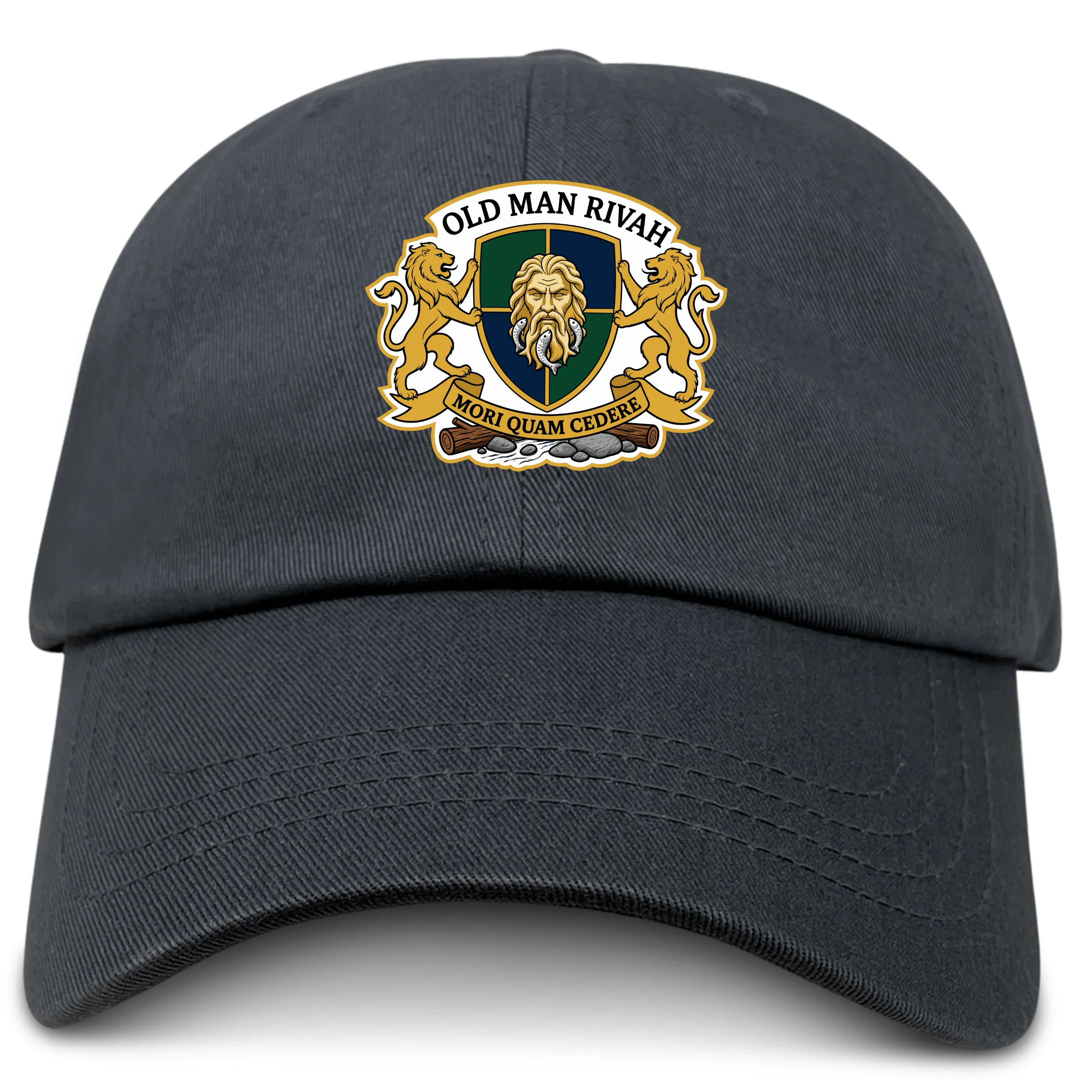 Old Man Rivah Rugby Adult Low-Profile Cotton Twill Dad Cap