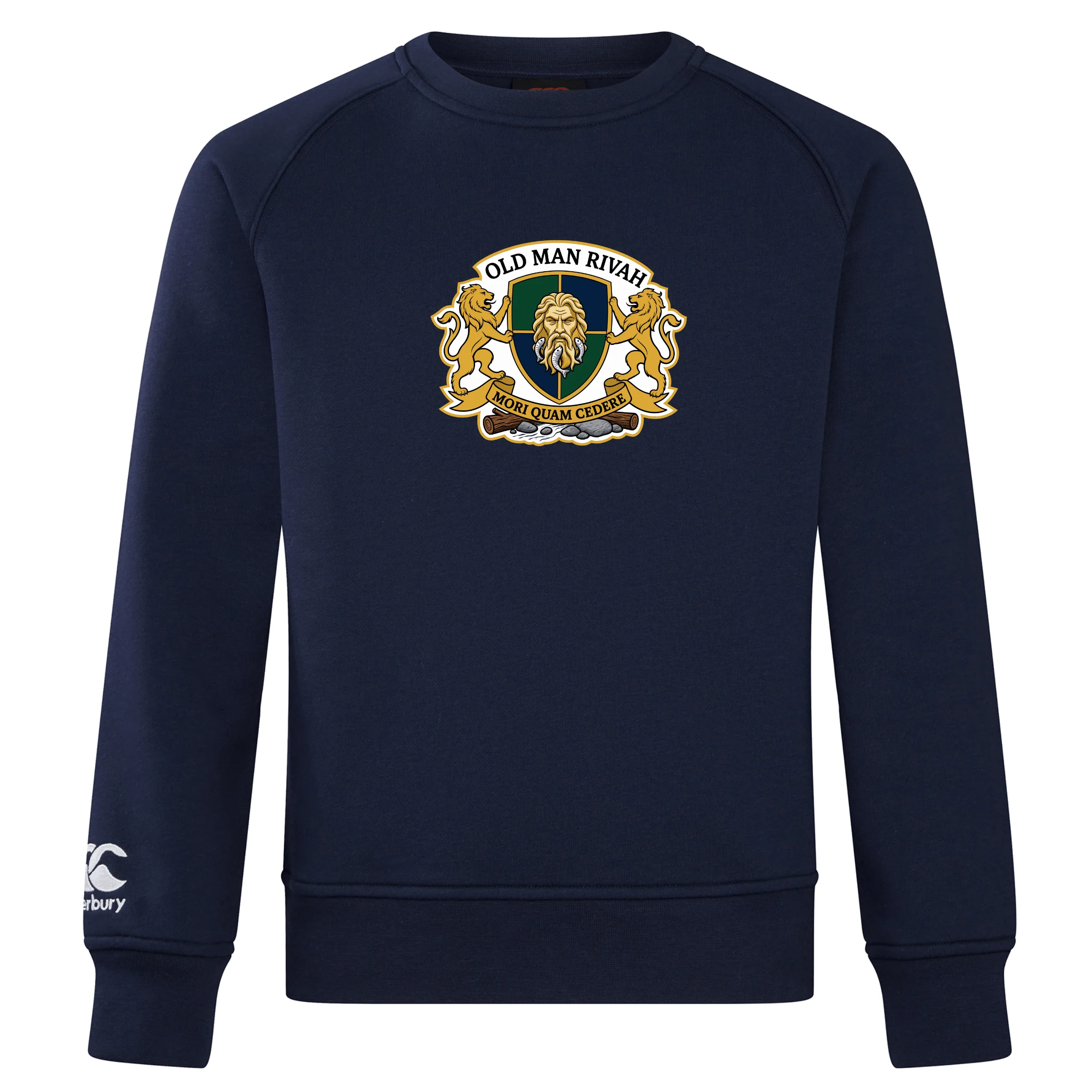 Old Man Rivah Rugby Club Crew Sweatshirt by Canterbury