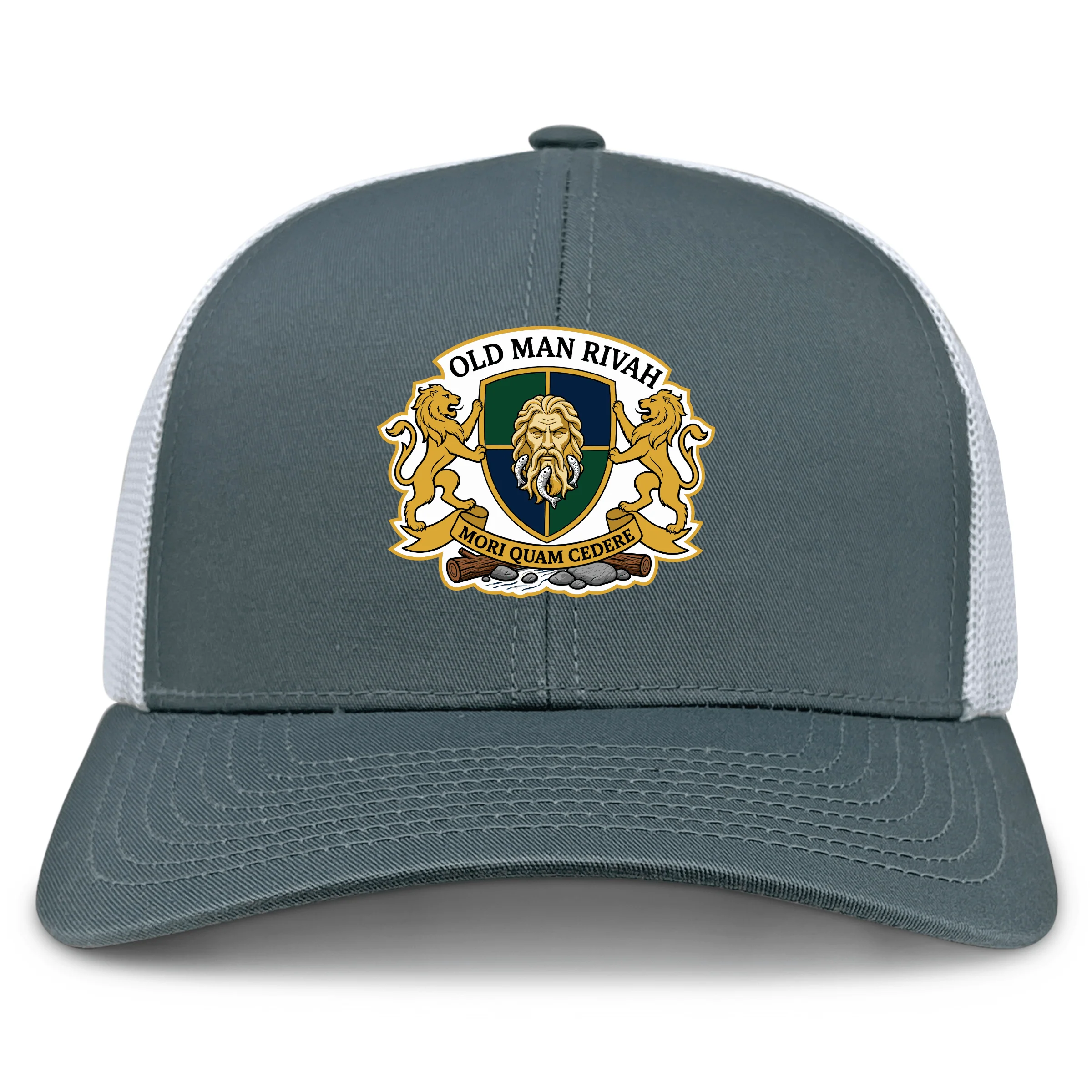 Old Man Rivah Rugby Retro Trucker Cap