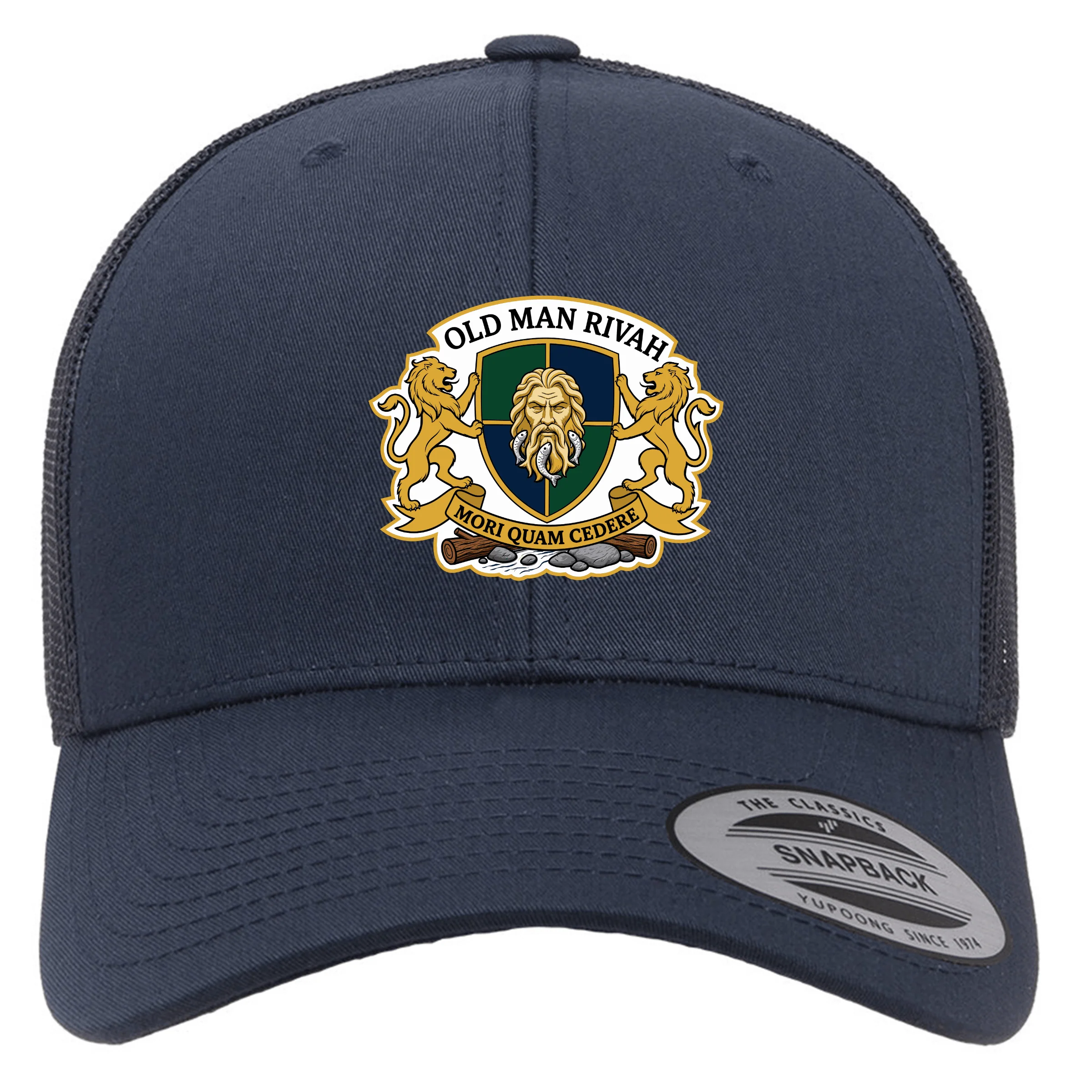Old Man Rivah Rugby Retro Trucker Cap - Image 2