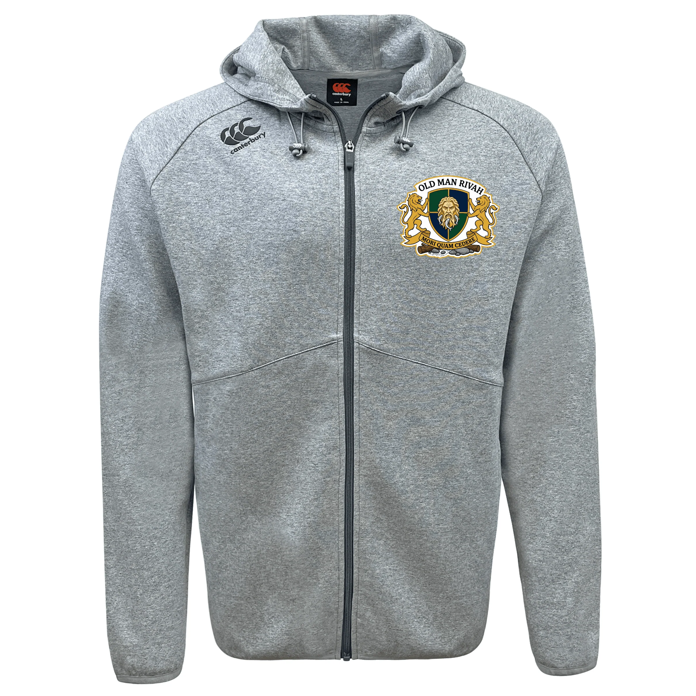 Old Man Rivah Rugby Tempo Vapodri Full-Zip Hoodie by Canterbury