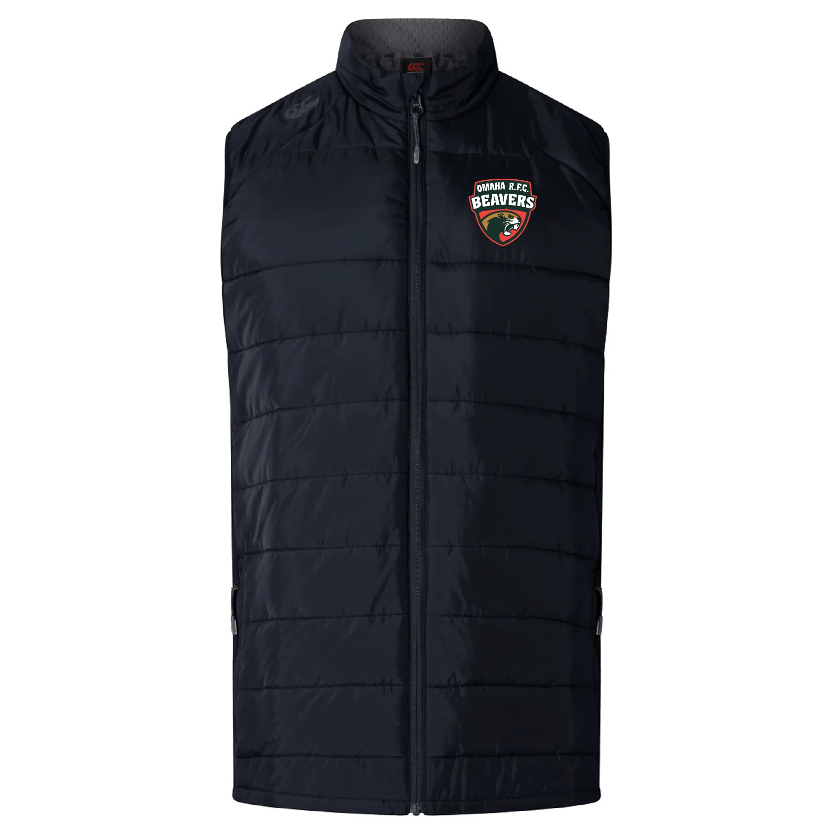 Omaha Beavers RFC Elite Microlite Gilet by Canterbury