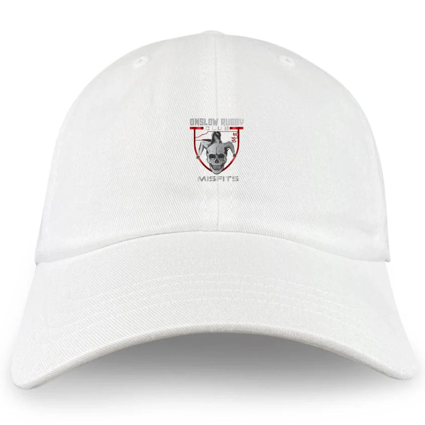 Onslow Rugby Misfits Adult Low-Profile Cotton Twill Dad Cap - Image 3
