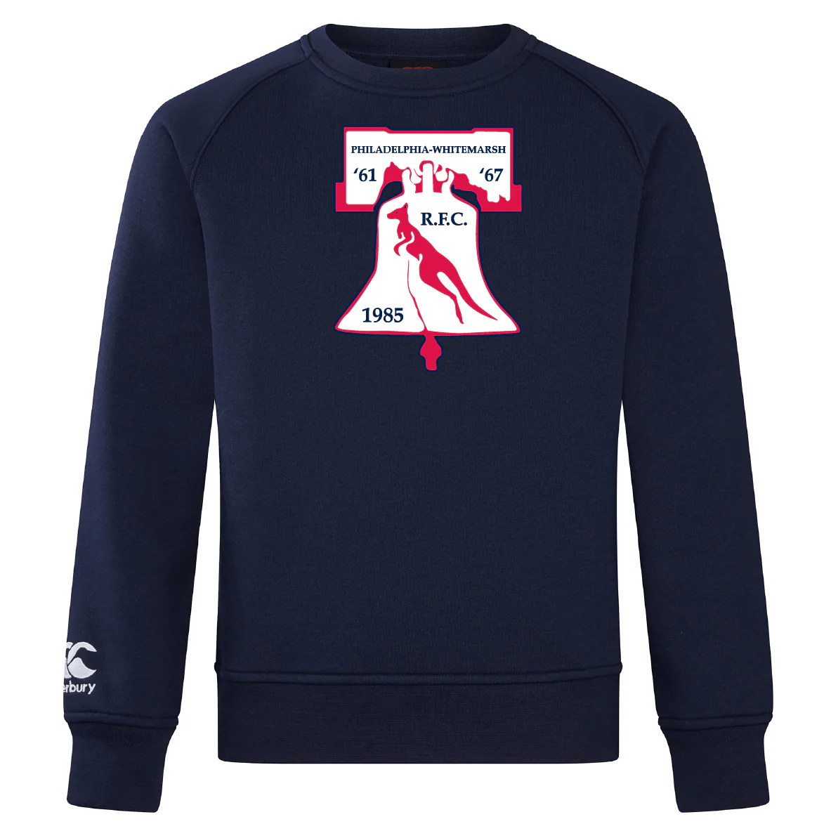 Philly Whitemarsh RFC Club Crew Sweatshirt by Canterbury - Image 2