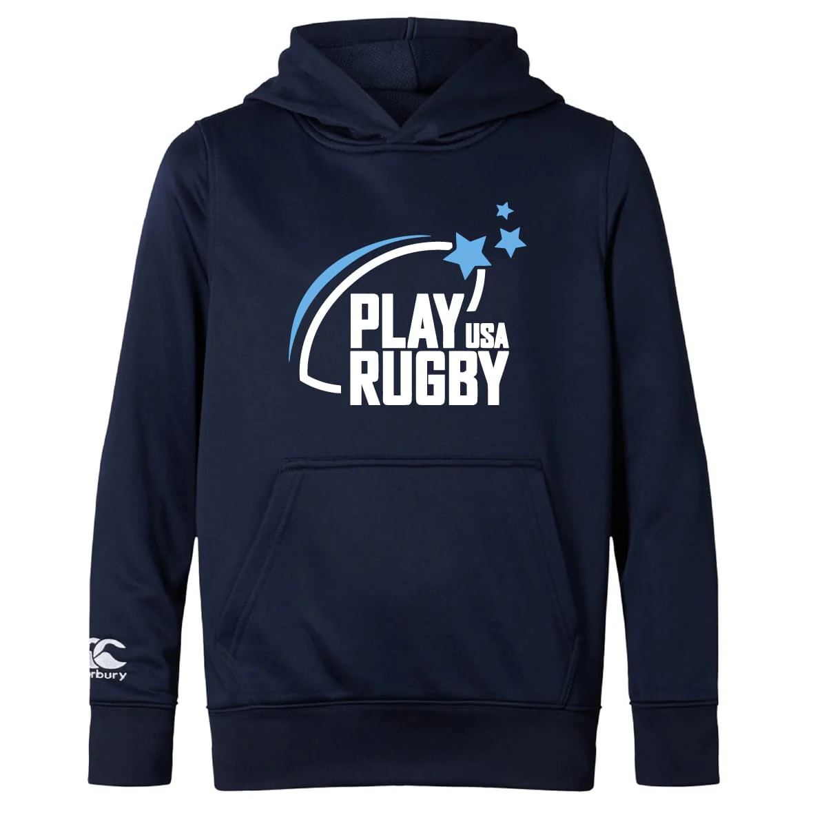 Play Rugby USA Club Lightweight Hoodie by Canterbury - Image 2