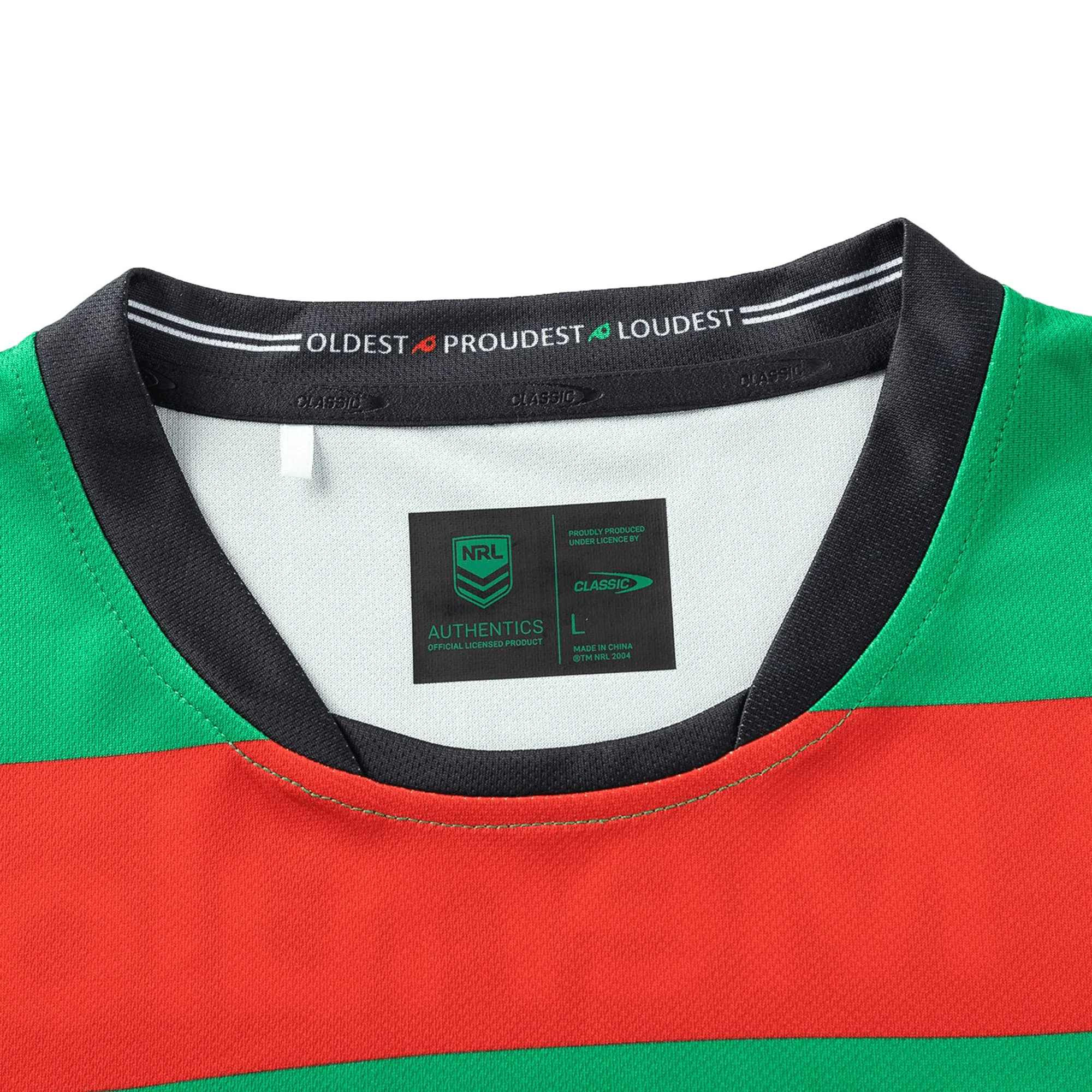 Rabbitohs NRL 25/26 Replica Home Jersey by Classic Sportswear - Image 3