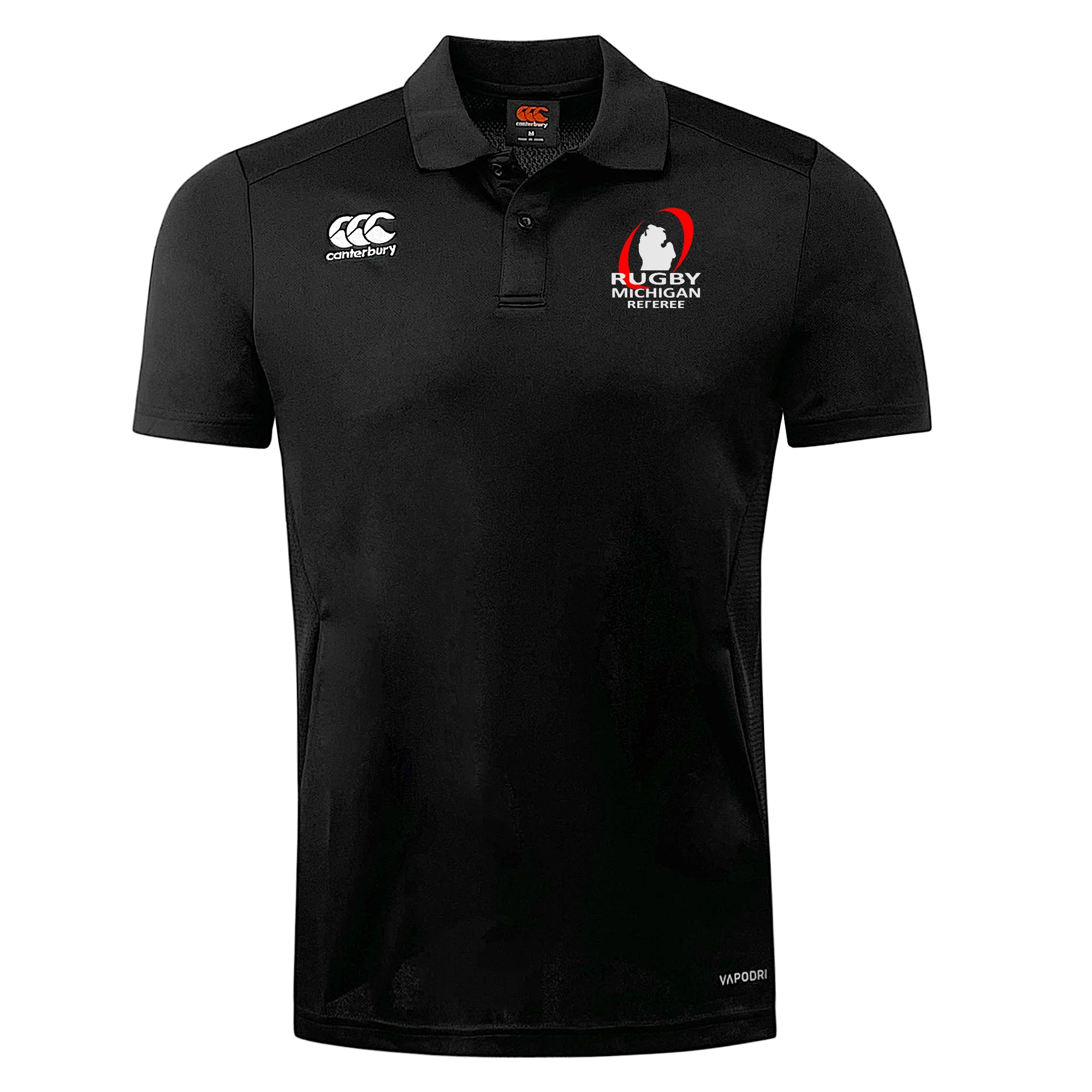 Rugby Michigan Referee Society Club Dry Polo by Canterbury